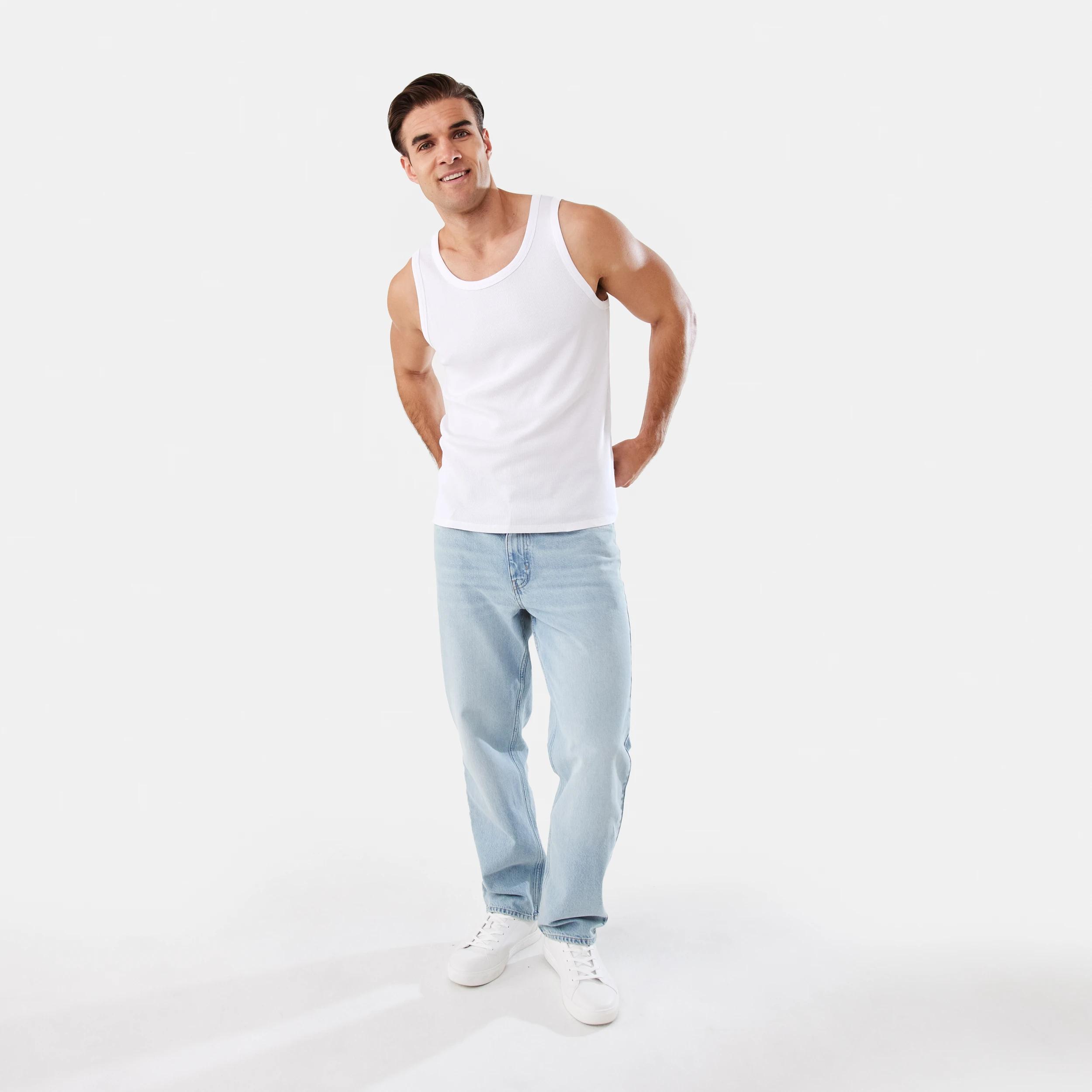 2 Rib Tank WHITE, 2 of 6