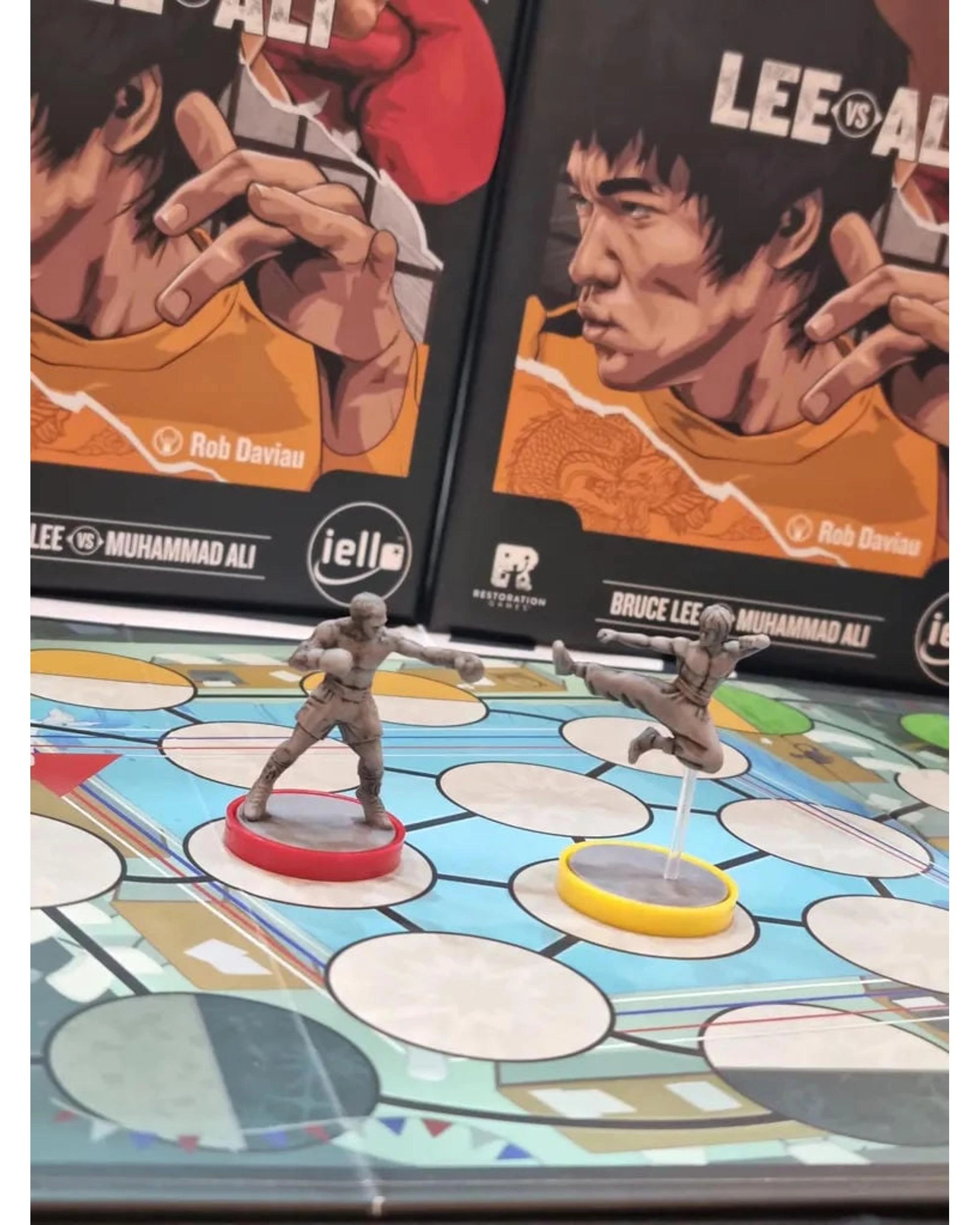 4 Unmatched Lee vs Ali Board Game, 4 of 4