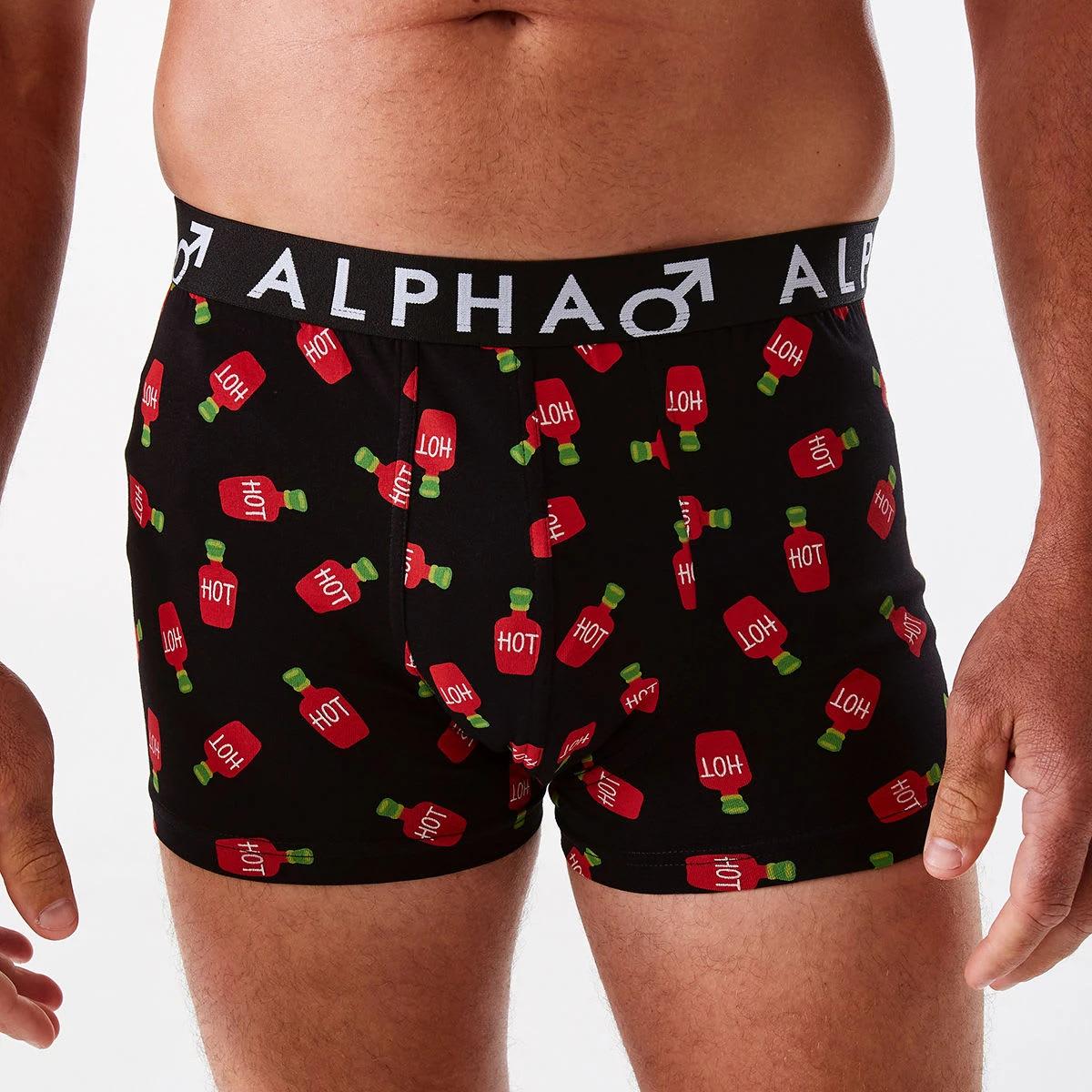 6 5 Pack Print/Plain Trunks Chilavohot, 6 of 10