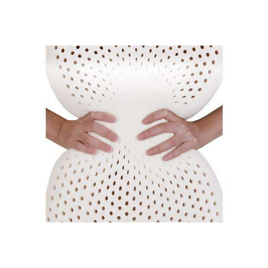 7 Giselle Bedding Natural Latex Pillow Classic Twin Pack - White, 7 of 7