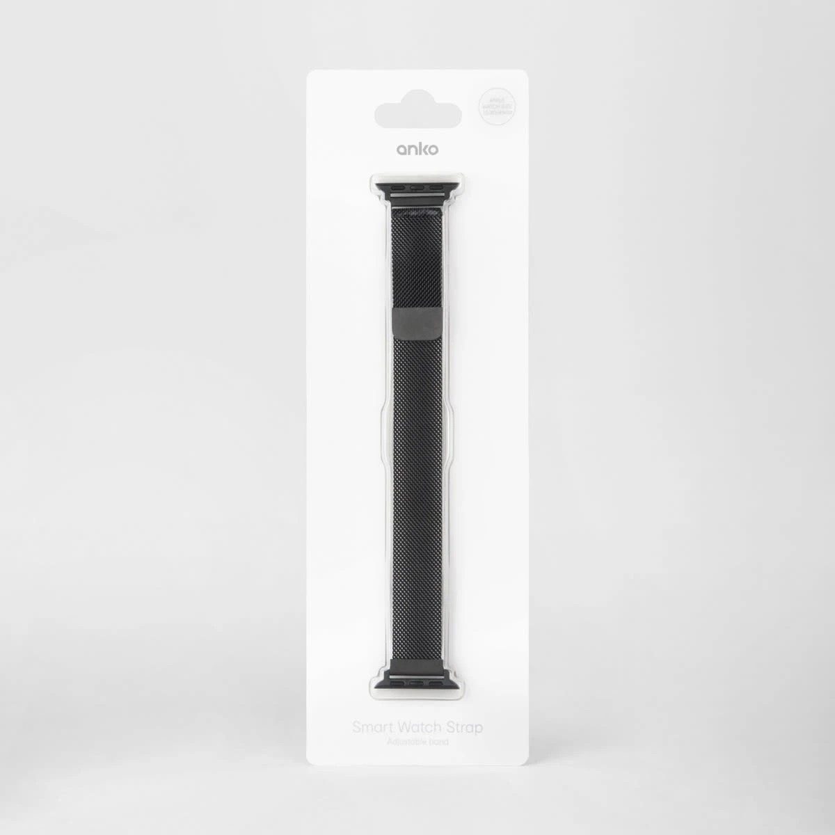 3 Smart Watch Strap - Black Mesh, 3 of 3