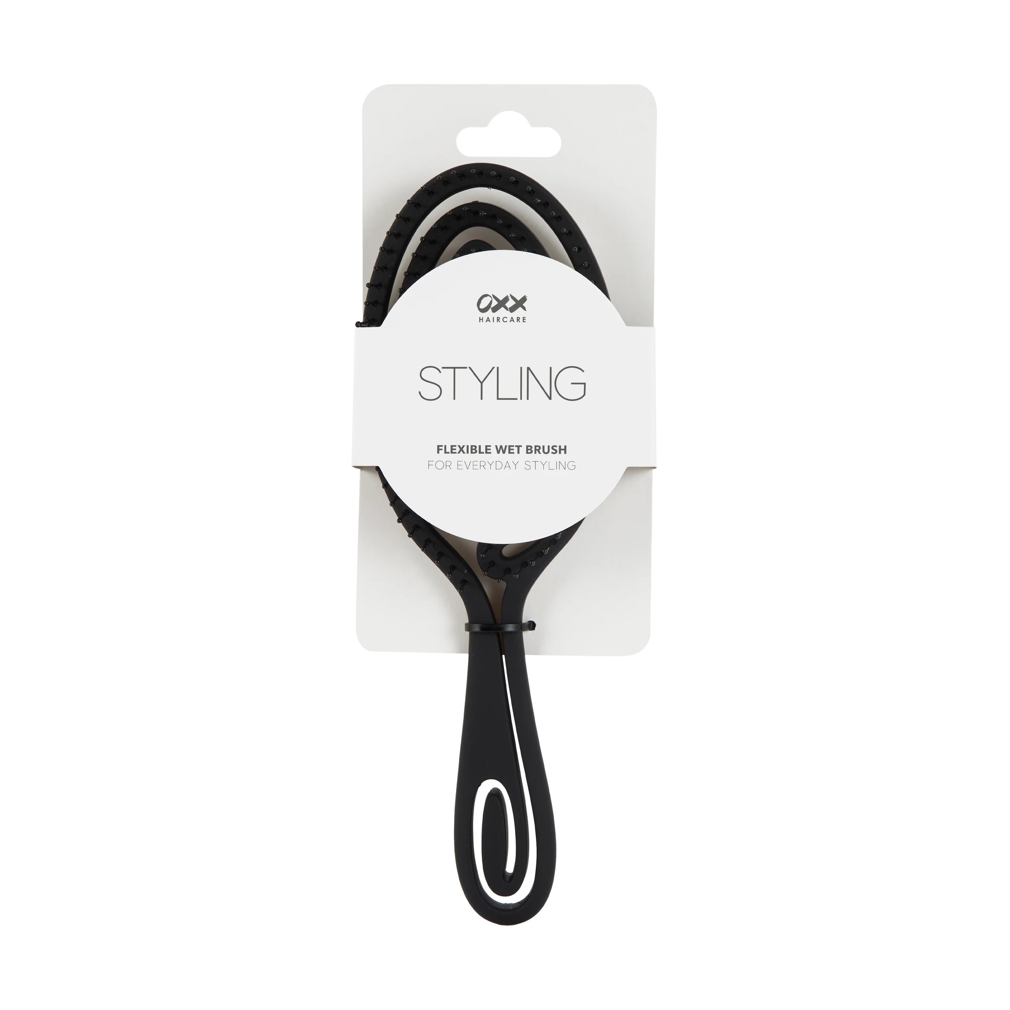 6 OXX Haircare Styling Flexible Wet Brush - Black, 6 of 7