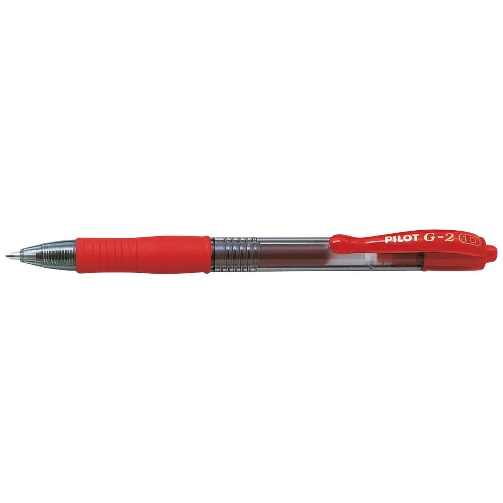1 PILOT G-2 Broad Retractable Gel Pen Red, 1 of 2