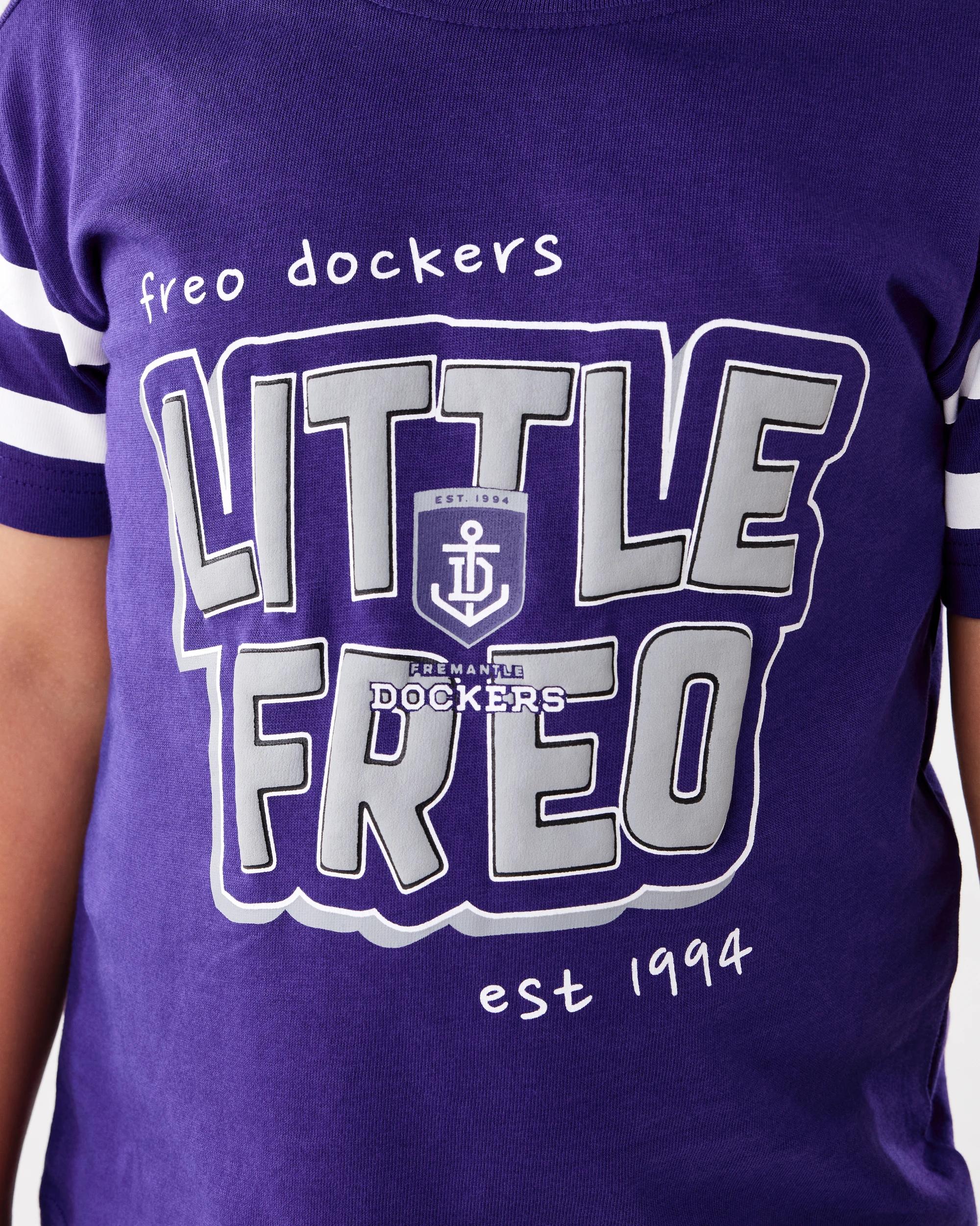 4 AFL Kids Mini T-shirt Fremantle, 4 of 9