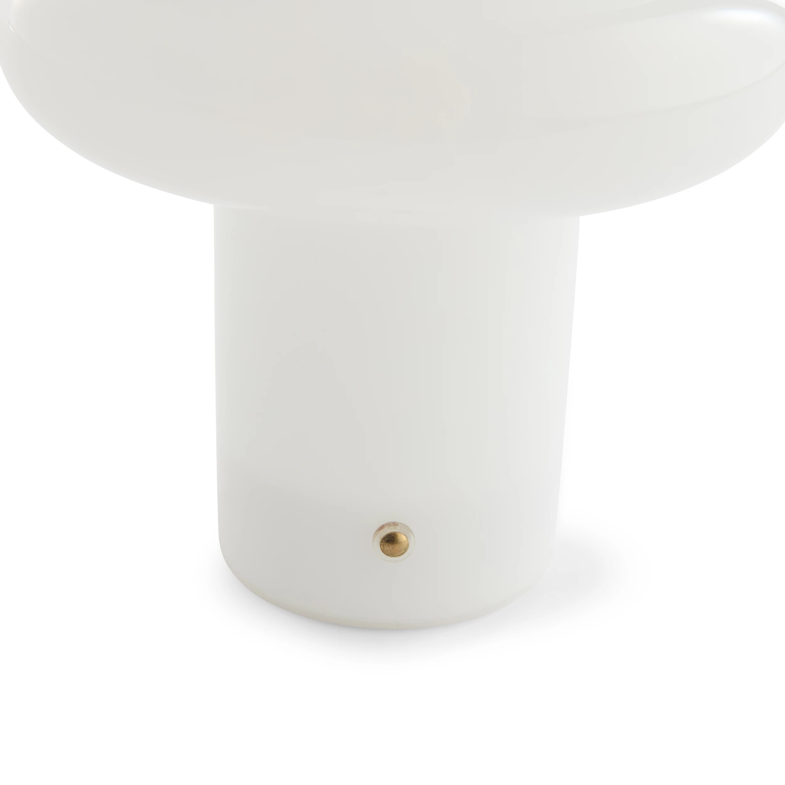 3 Oslo Glass Portable Rechargeable Lamp - White, 3 of 7