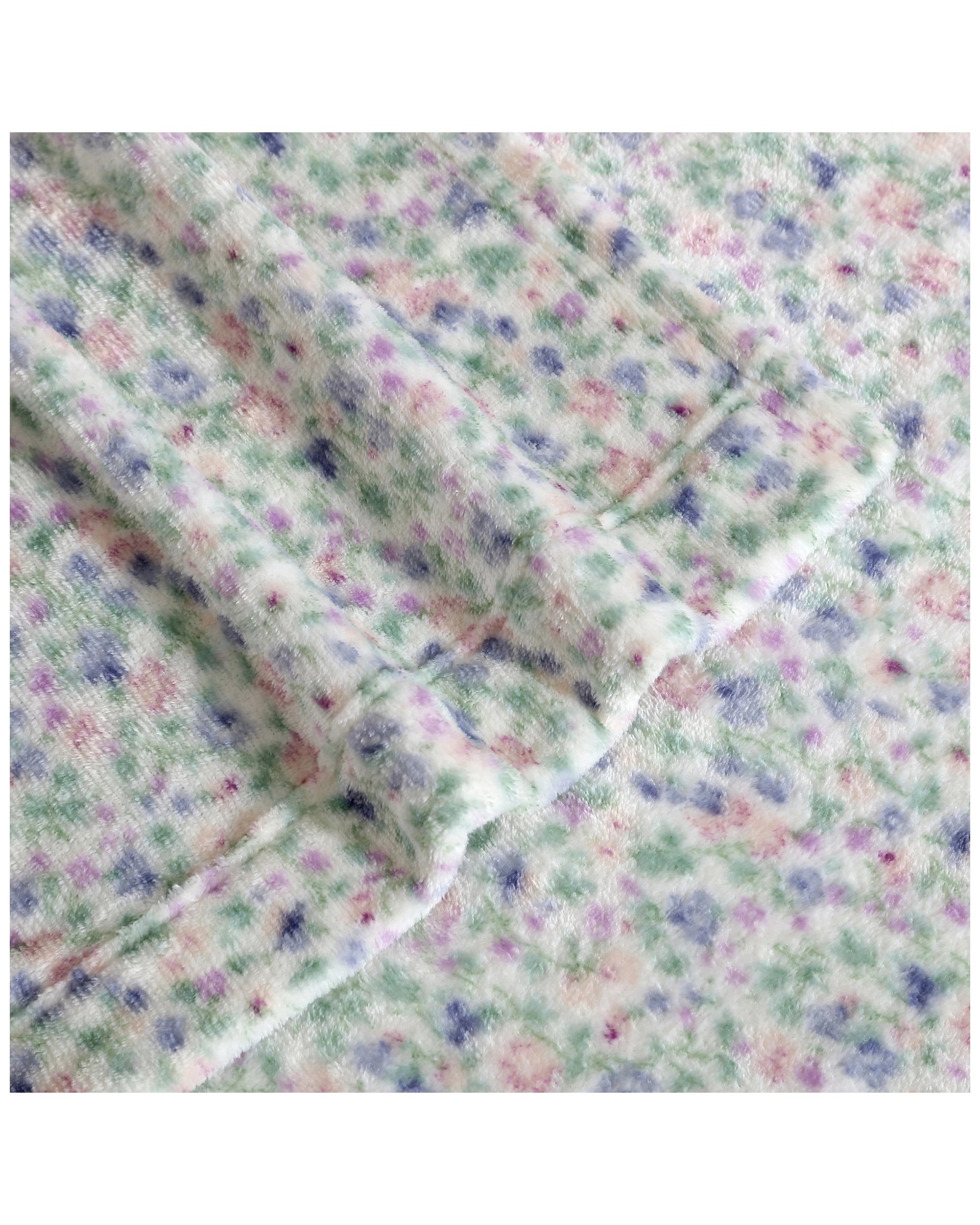 3 ARDOR Elsie Mink Fleece Sheet Set Polyester Double Extra Soft Bed Sheets
 - Double Bed, 3 of 5