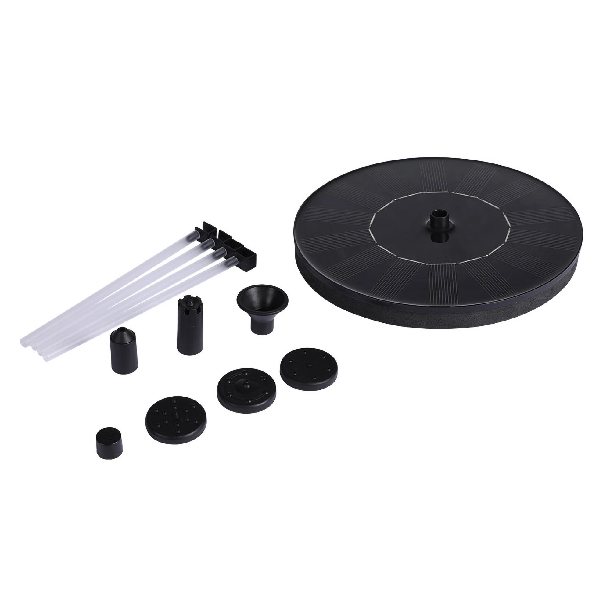 1 Traderight Solar Powered Floating Bird Bath Water Fountain, 1 of 6