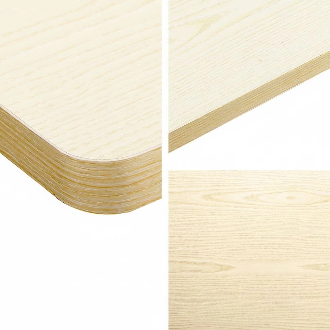 3 Artiss Standing Desk Motorised 140CM Oak - Brown, 3 of 5