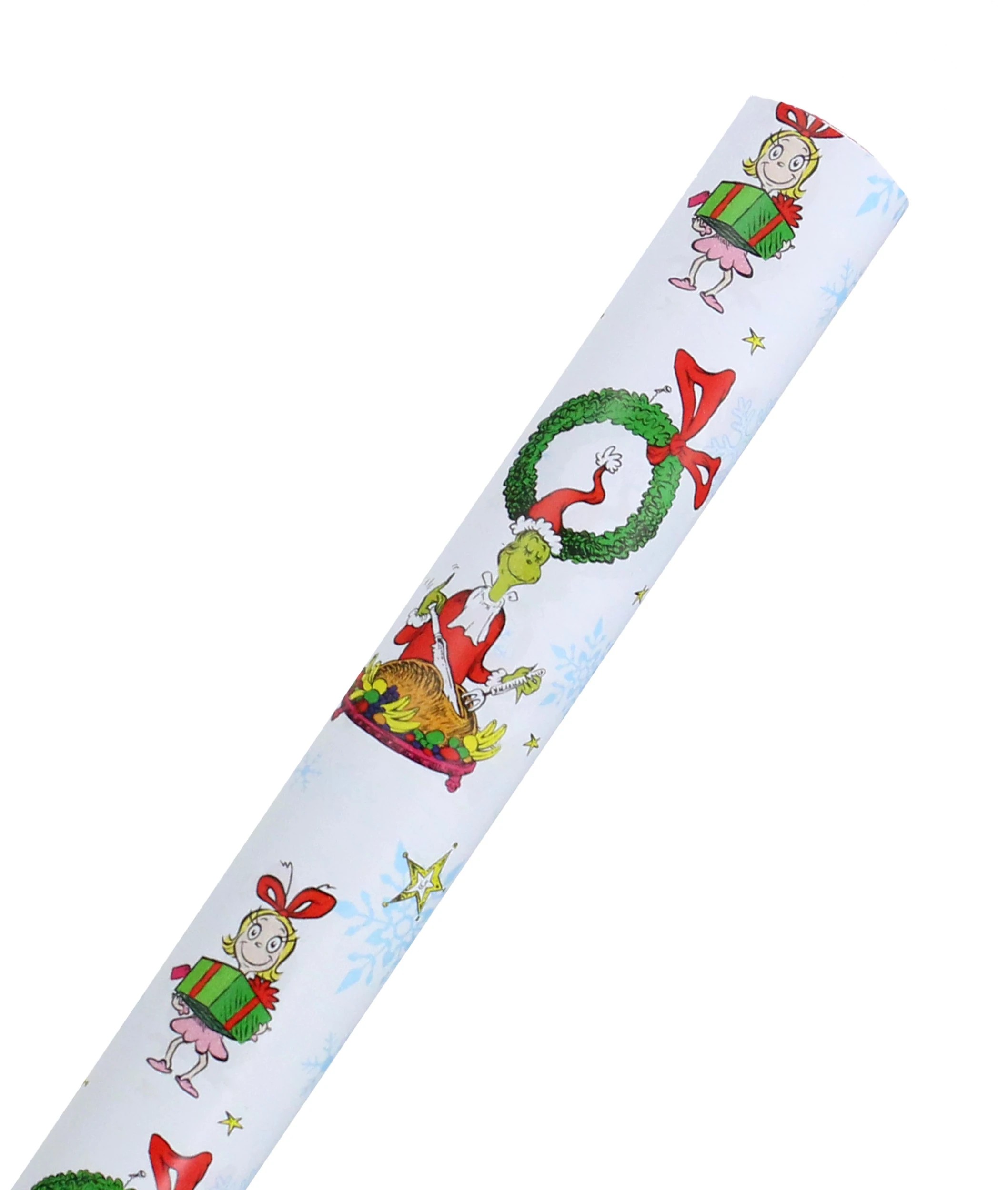 3 Hallmark Dr Seuss Christmas Wrapping Paper Roll - The Grinch, 3 of 3