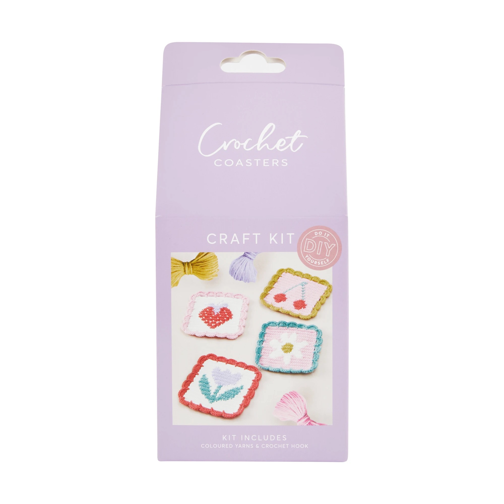 1 Crochet Coasters Craft Kit, 1 of 3