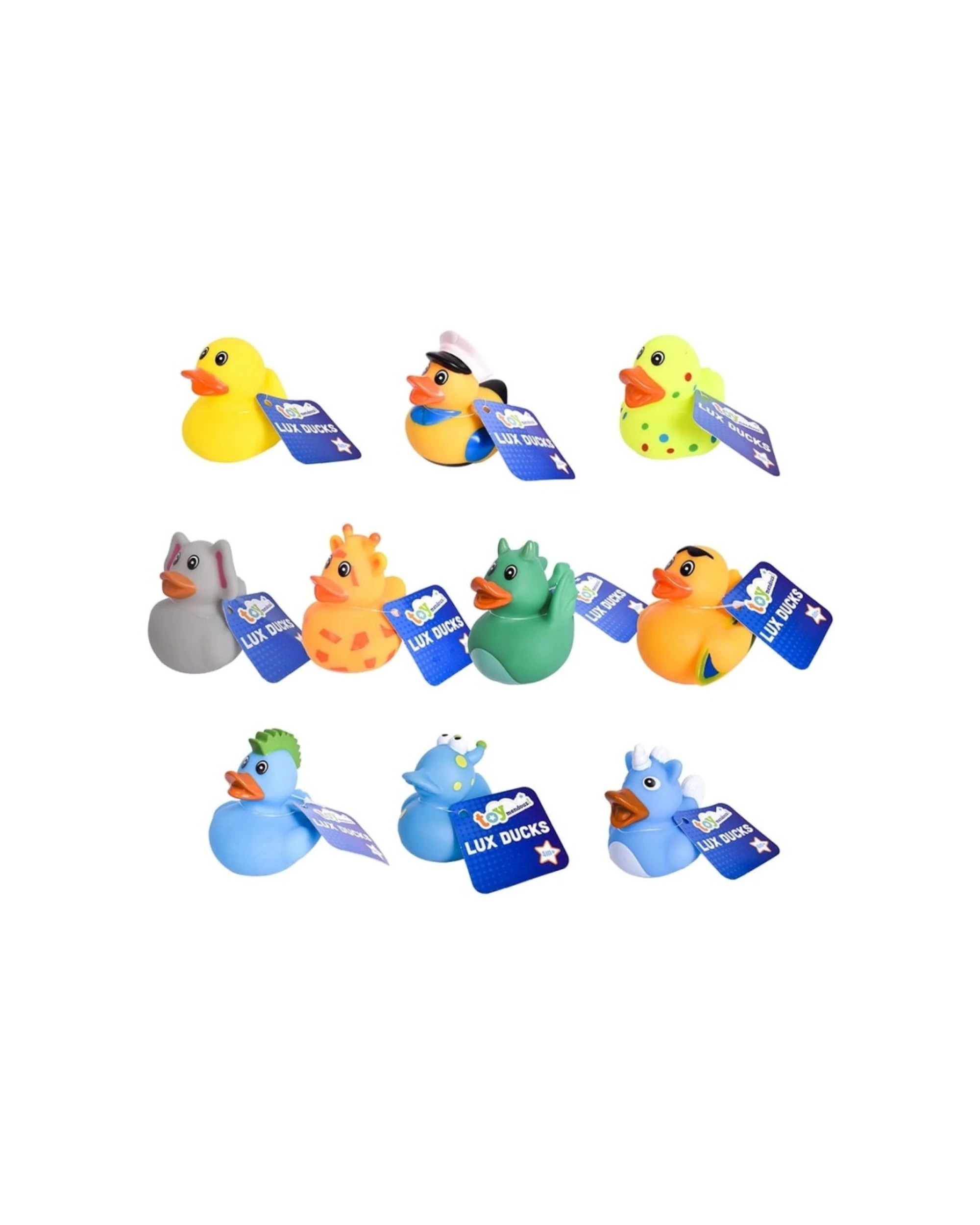 5 Impulse Character Colour Lux Bath Ducks Toy Water Resistant - Multi, 5 of 5