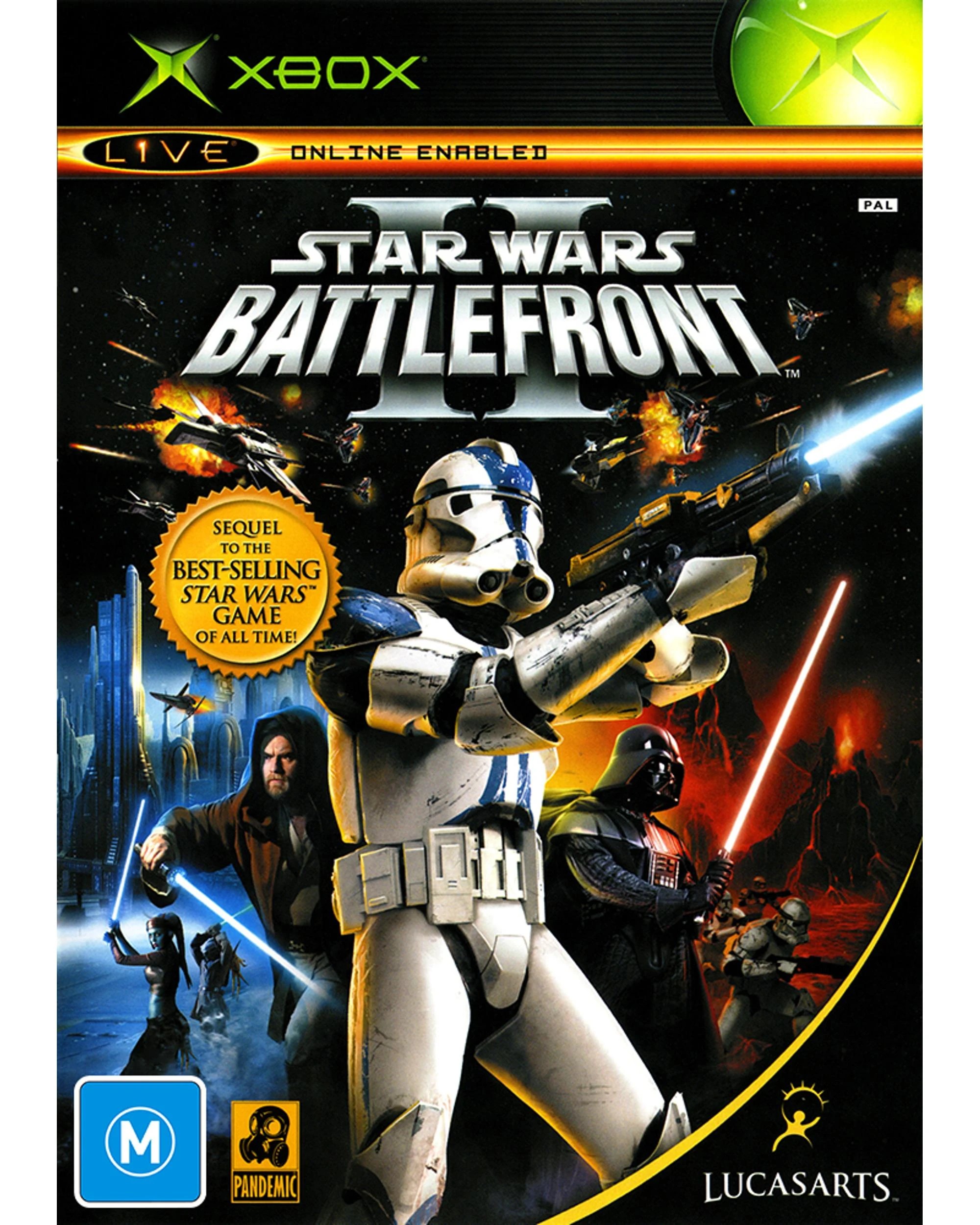 1 Star Wars Battlefront 2 - Xbox Original, 1 of 1