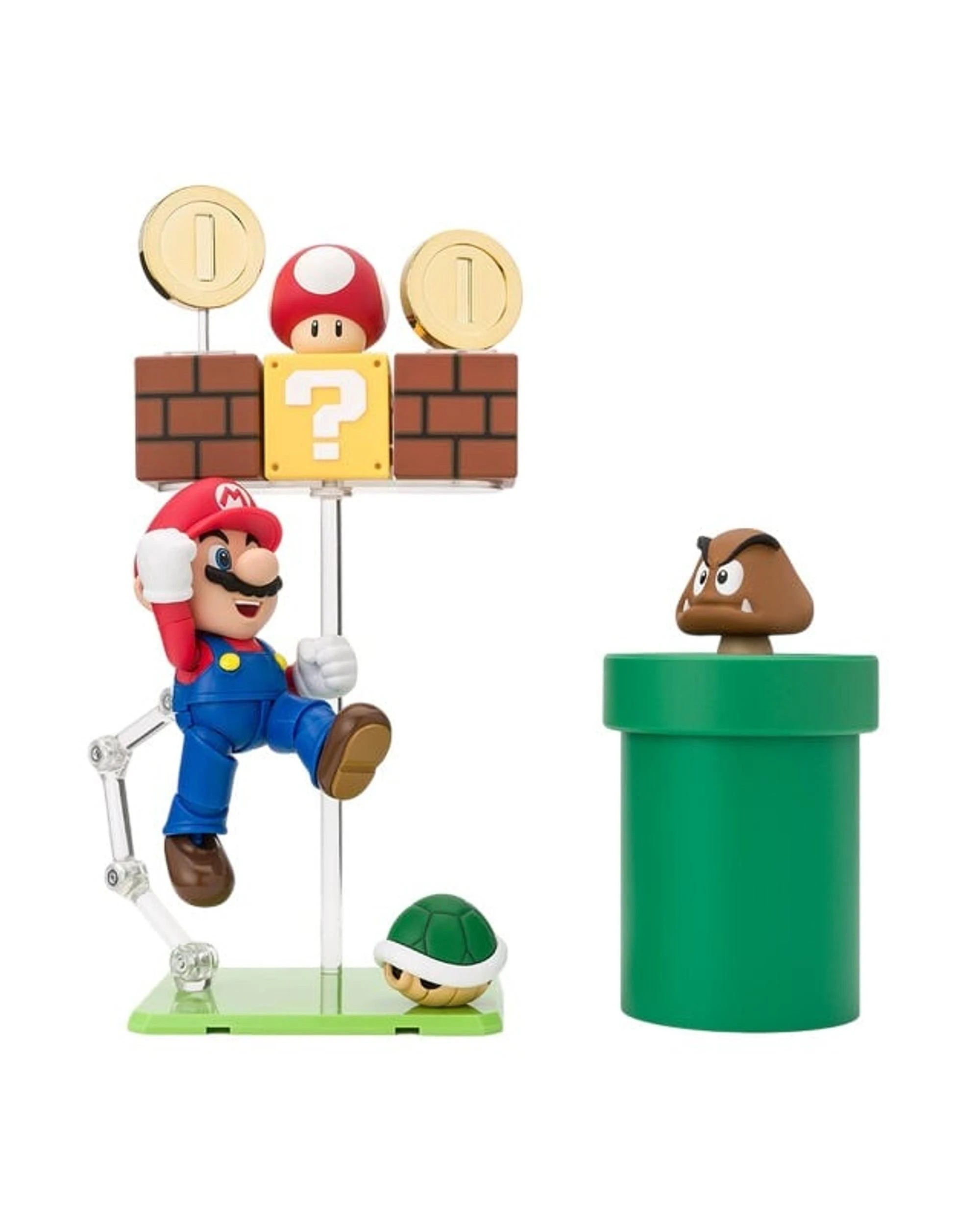 1 Tamashii Nations S.H.Figuarts Super Mario Playset, 1 of 5