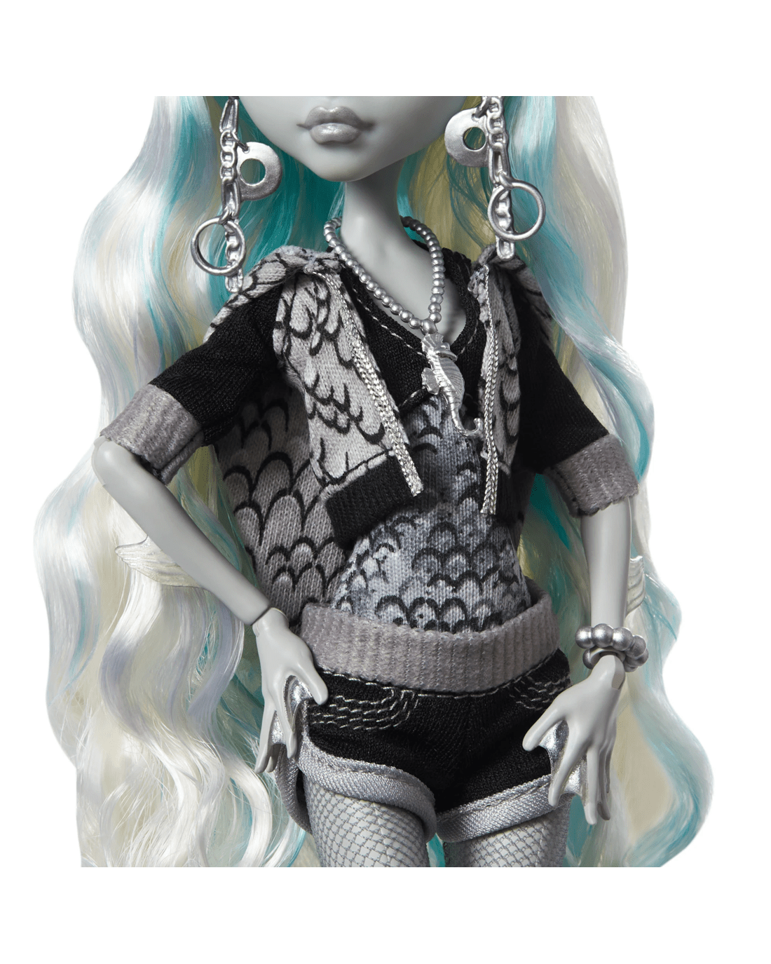 5 Monster High Reel Drama Lagoona Blue Collector Doll, 5 of 5