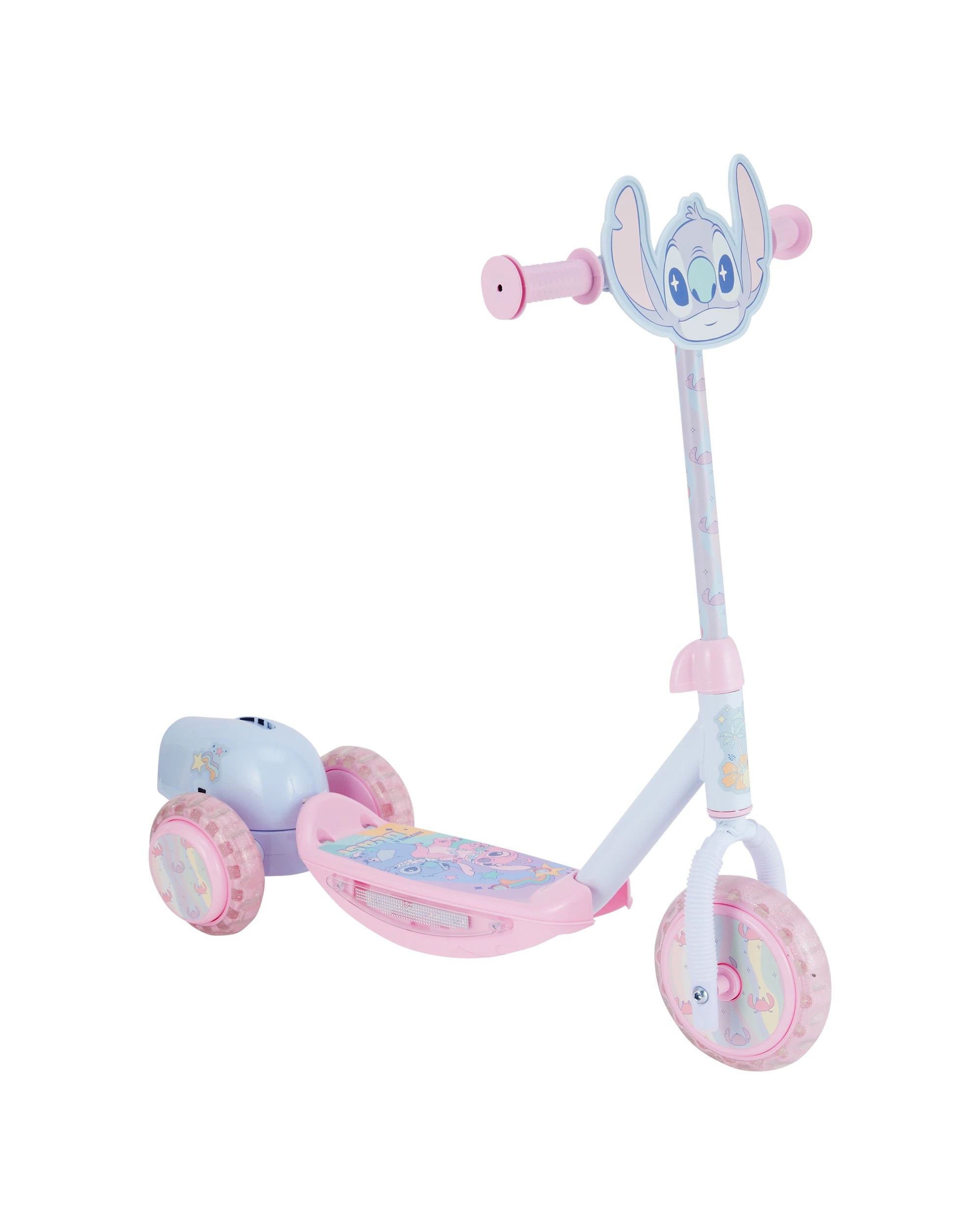 1 Disney Stitch Light Up Bubble Scooter, 1 of 8