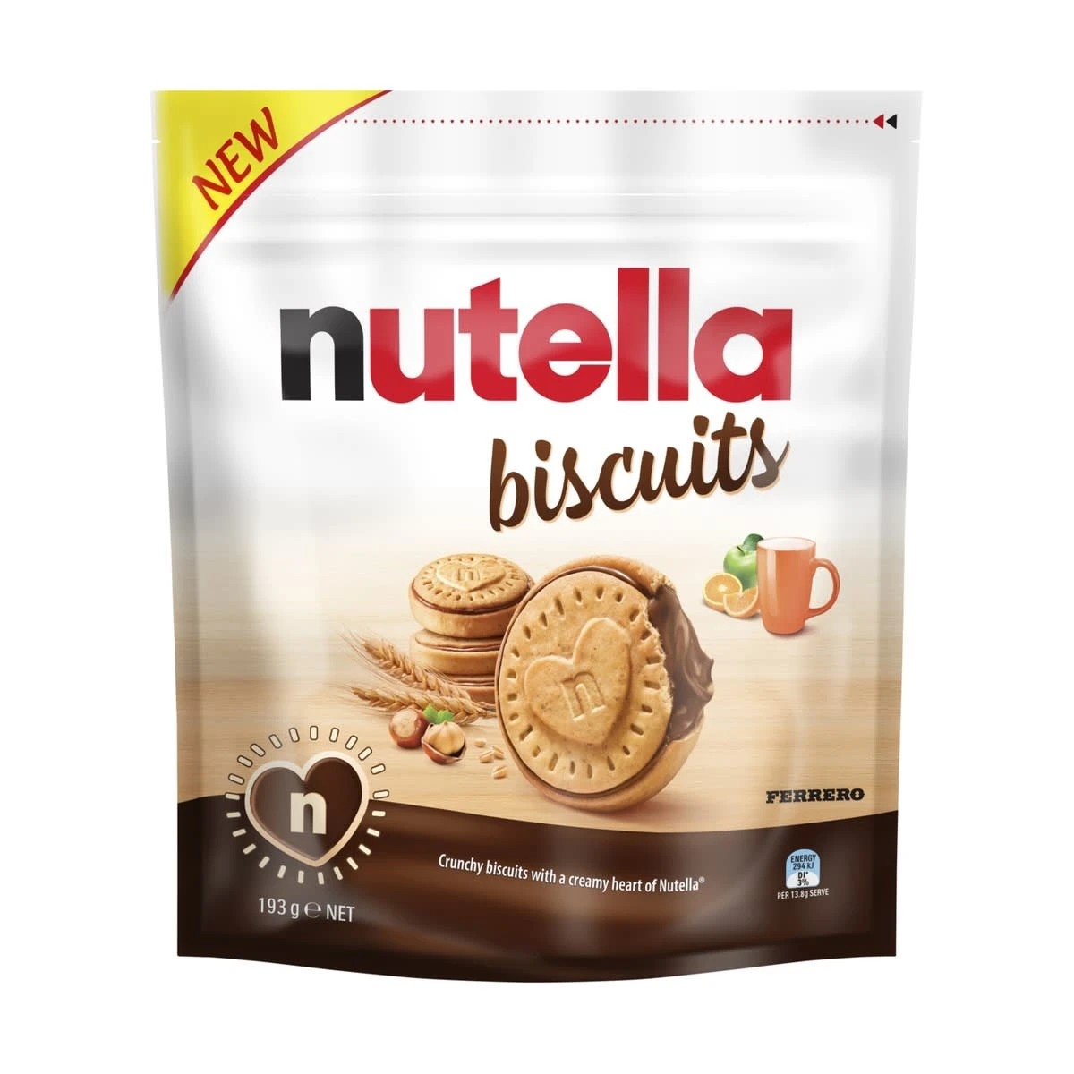 1 Nutella Biscuits 193g, 1 of 4