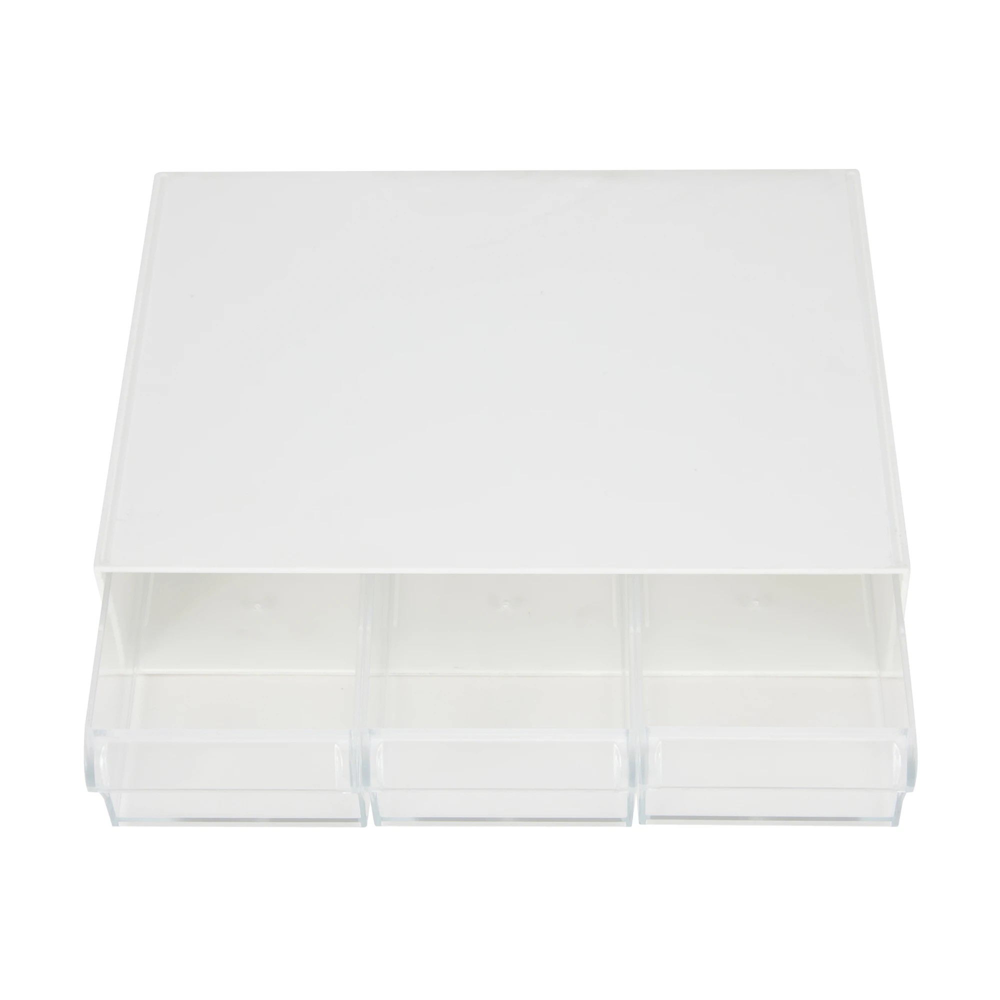 3 Stackable Drawers - White, 3 of 8