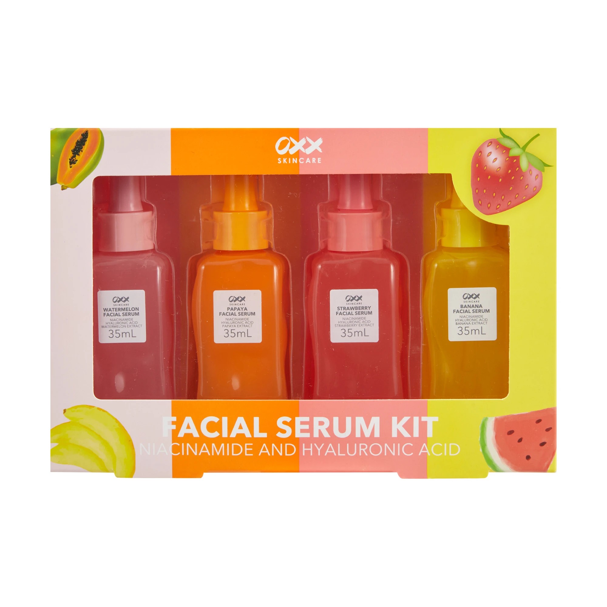 1 OXX Skincare Facial Serum Kit - Niacinamide and Hyaluronic Acid, 1 of 8