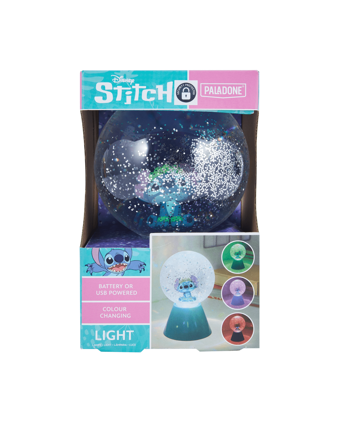 6 Disney Stitch LED Glitter Ball, 6 of 7