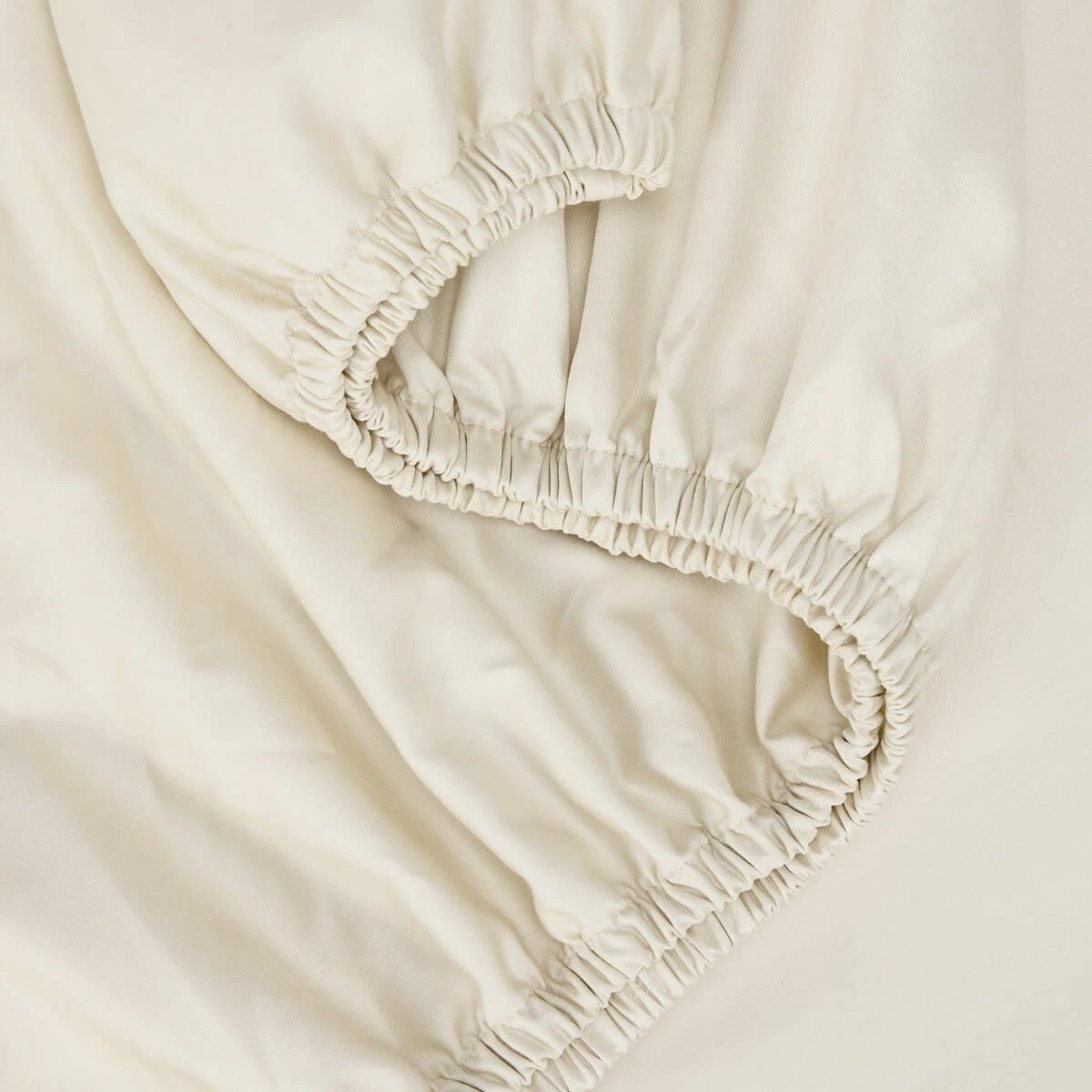 3 500 Thread Count Cotton Sheet Set - Double Bed, Sand, 3 of 6