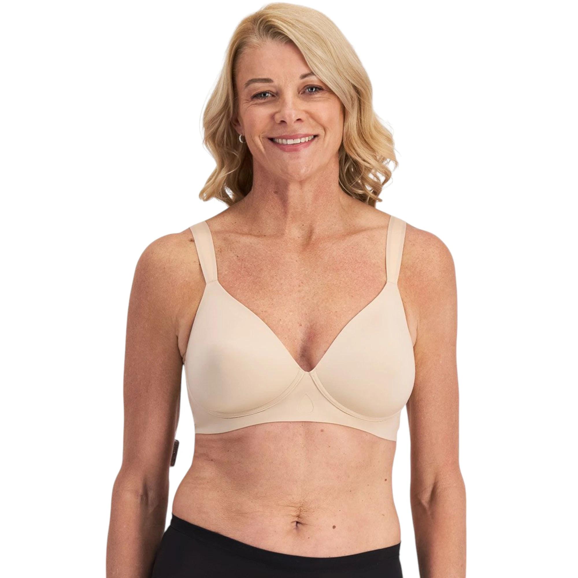 1 Playtex 5 Pack Ultimate Contour Wirefree Bra ALMOND, 1 of 4