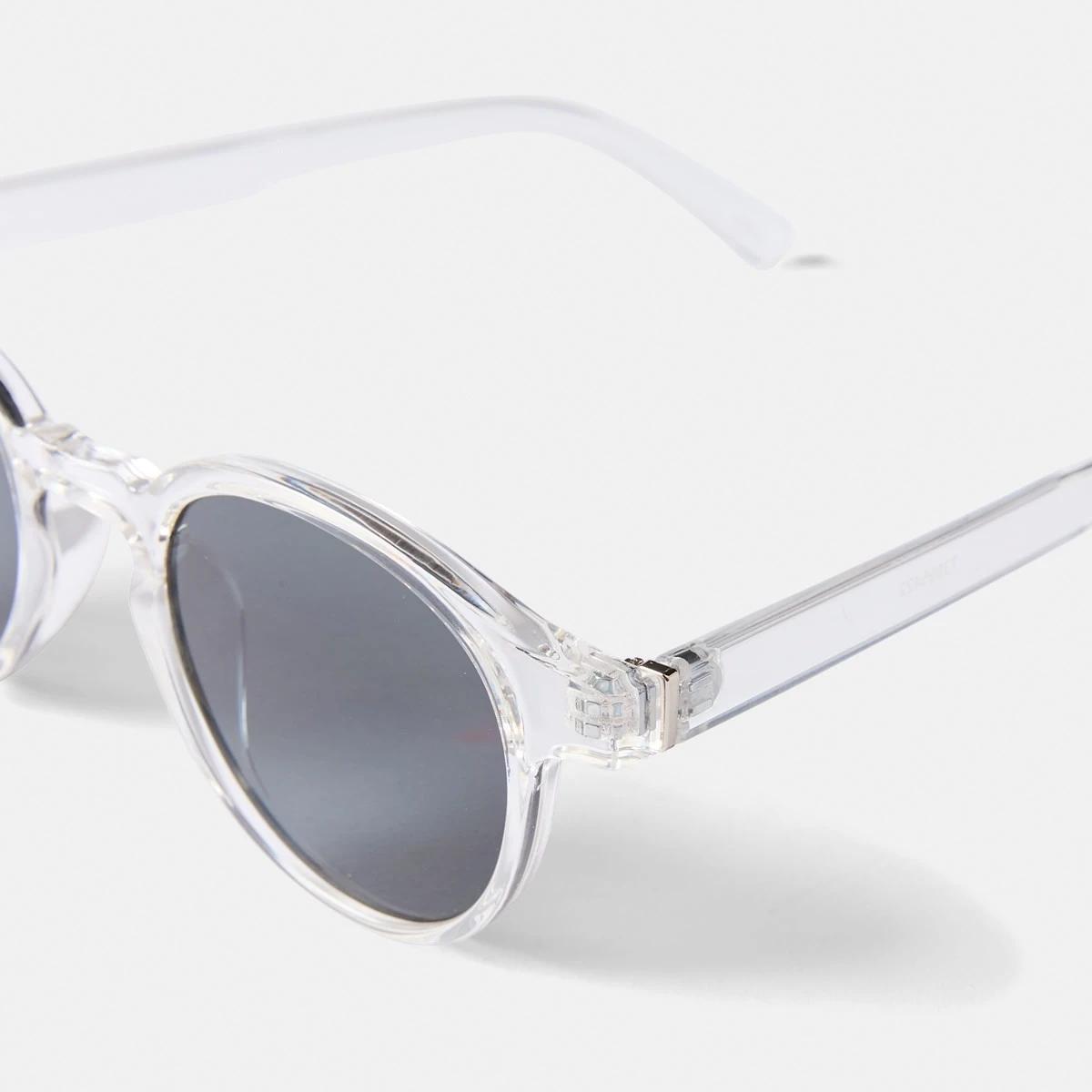 4 Clear Frame Sunglasses Clear, 4 of 6