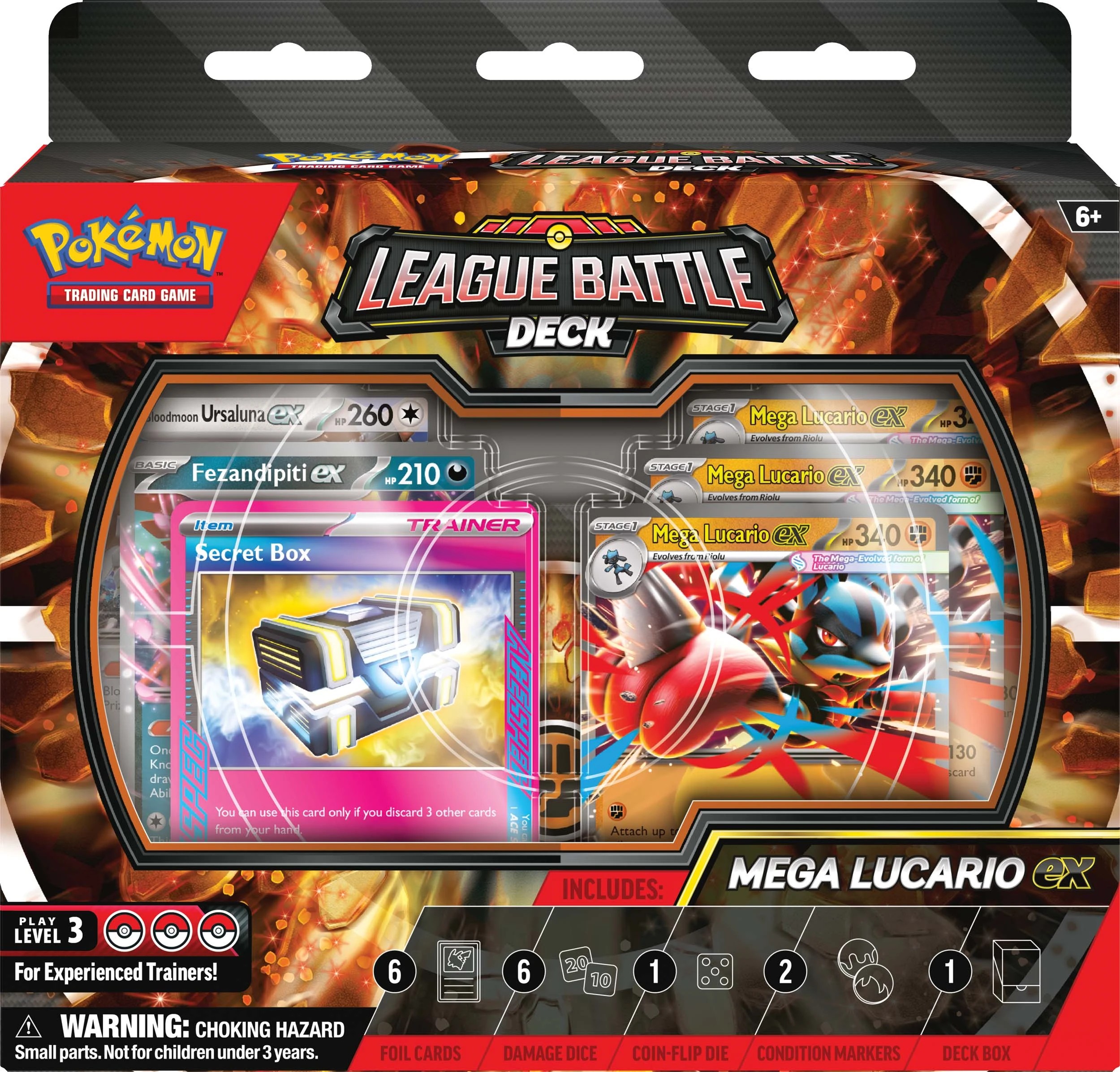 1 Pokemon Trading Card Game: Mega Lucario ex League Battle Deck, 1 of 4