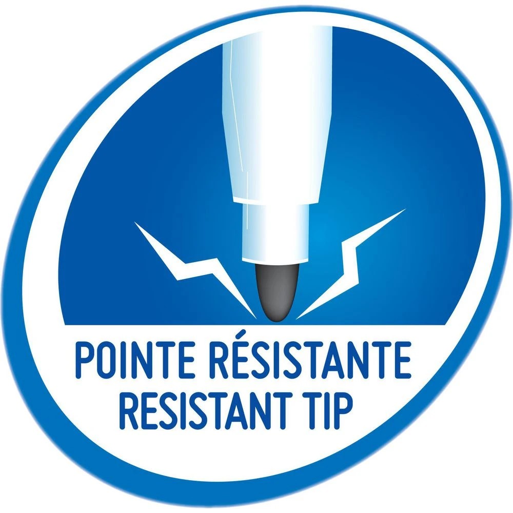 4 BIC Velleda 1721 Whiteboard Markers Black 2 Pack, 4 of 5