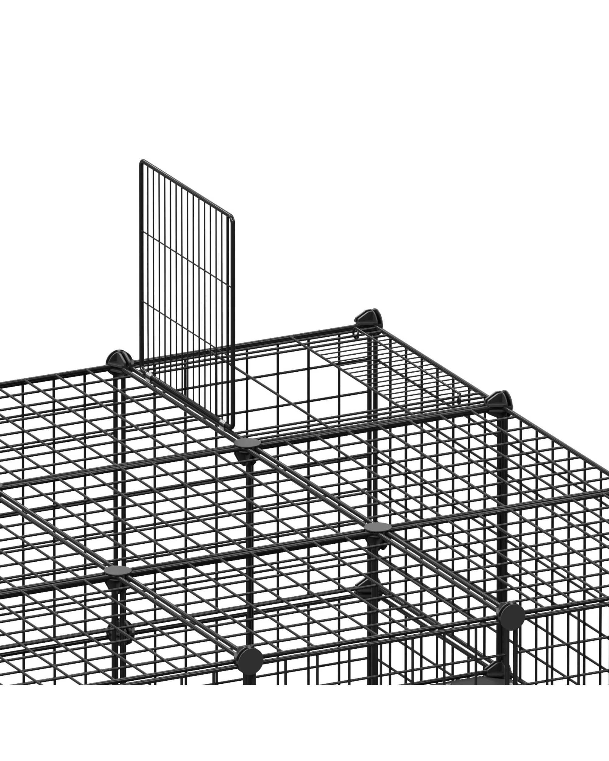 6 Advwin 4 Tier DIY Cat Cage Pet Crate Cat Villa Cat Enclosure, 6 of 8