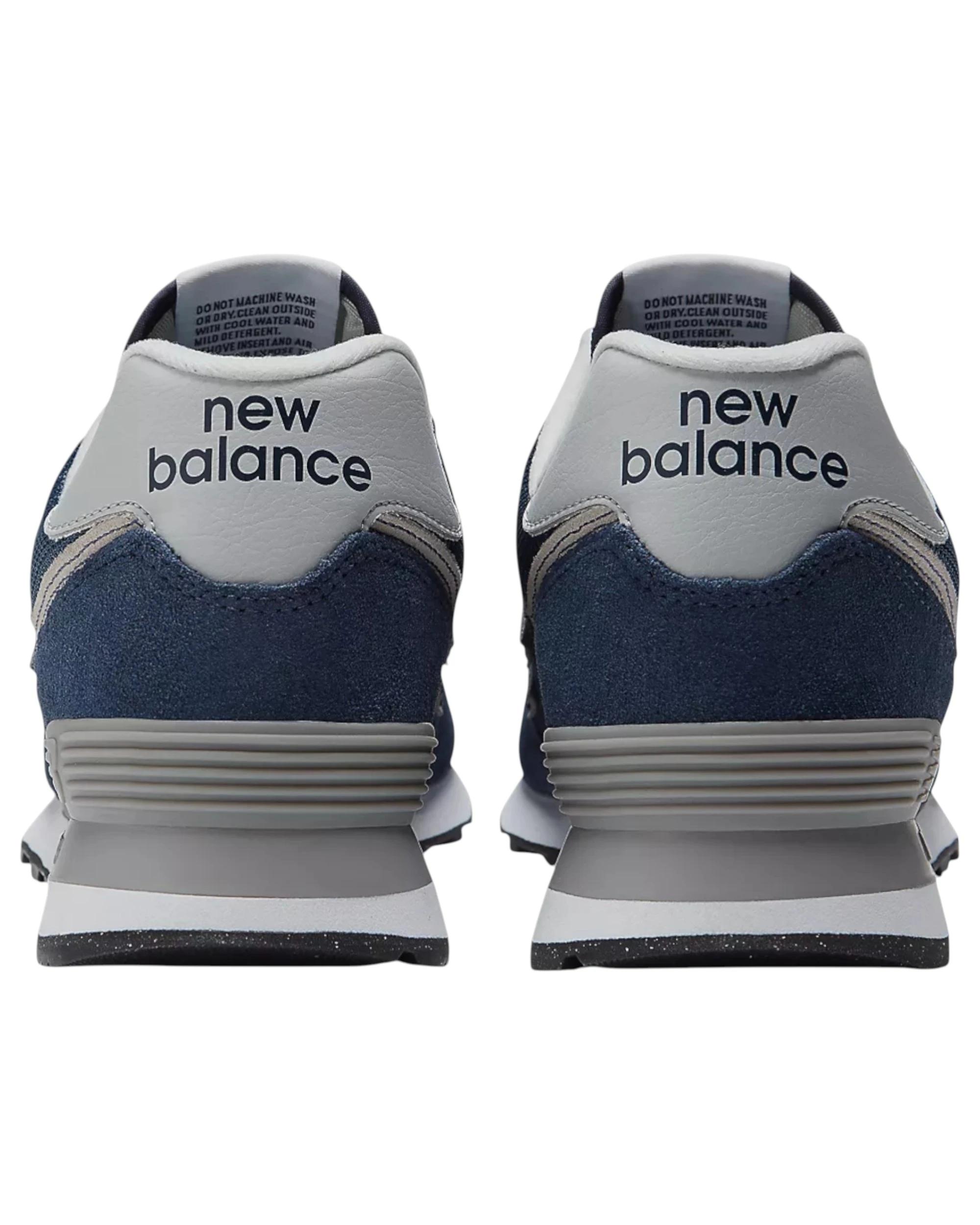 3 New Balance Mens 574 Navy Multi Athletic Shoes NAVY MULTI, 3 of 7