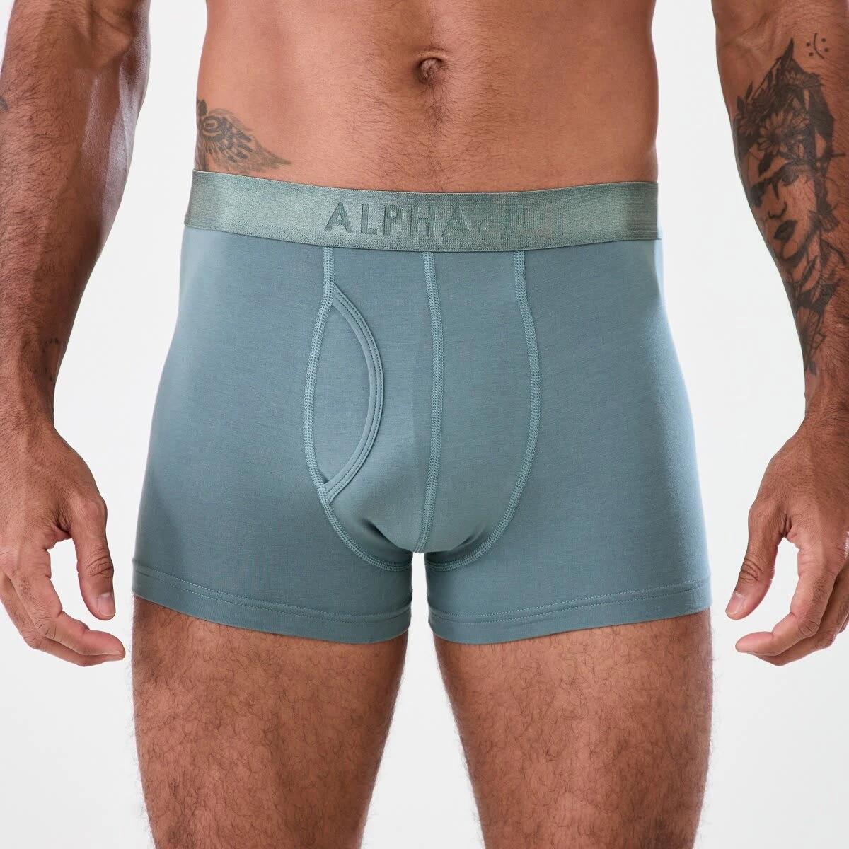 4 3 Pack Cotton Modal Trunks Gemstone, 4 of 8