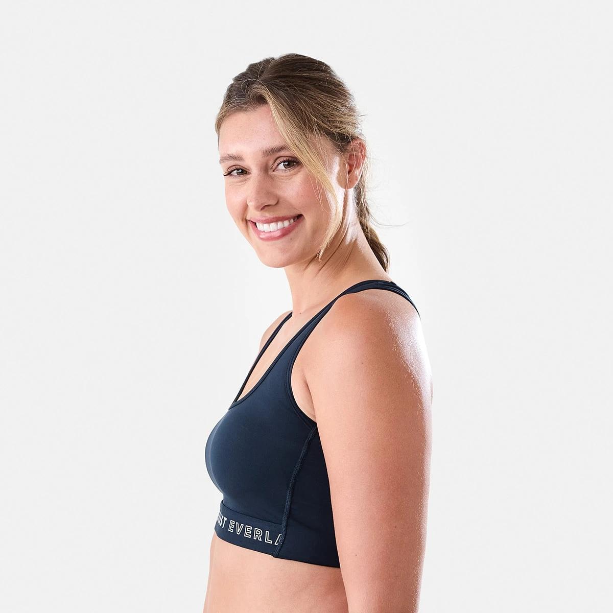 2 Everlast Womens Racer Back Crop Top India Ink, 2 of 7