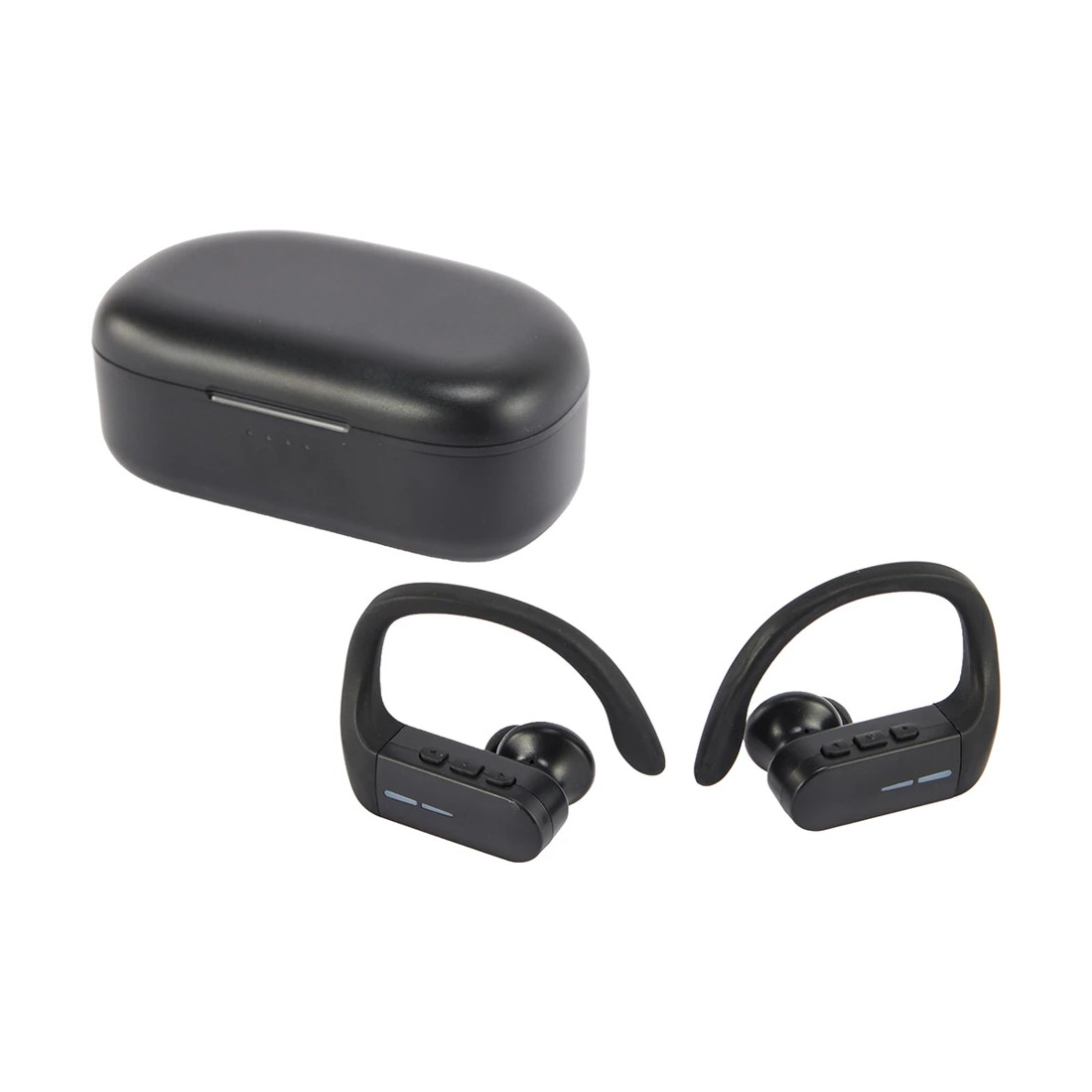 1 True Wireless Sport Earbuds - Black, 1 of 7