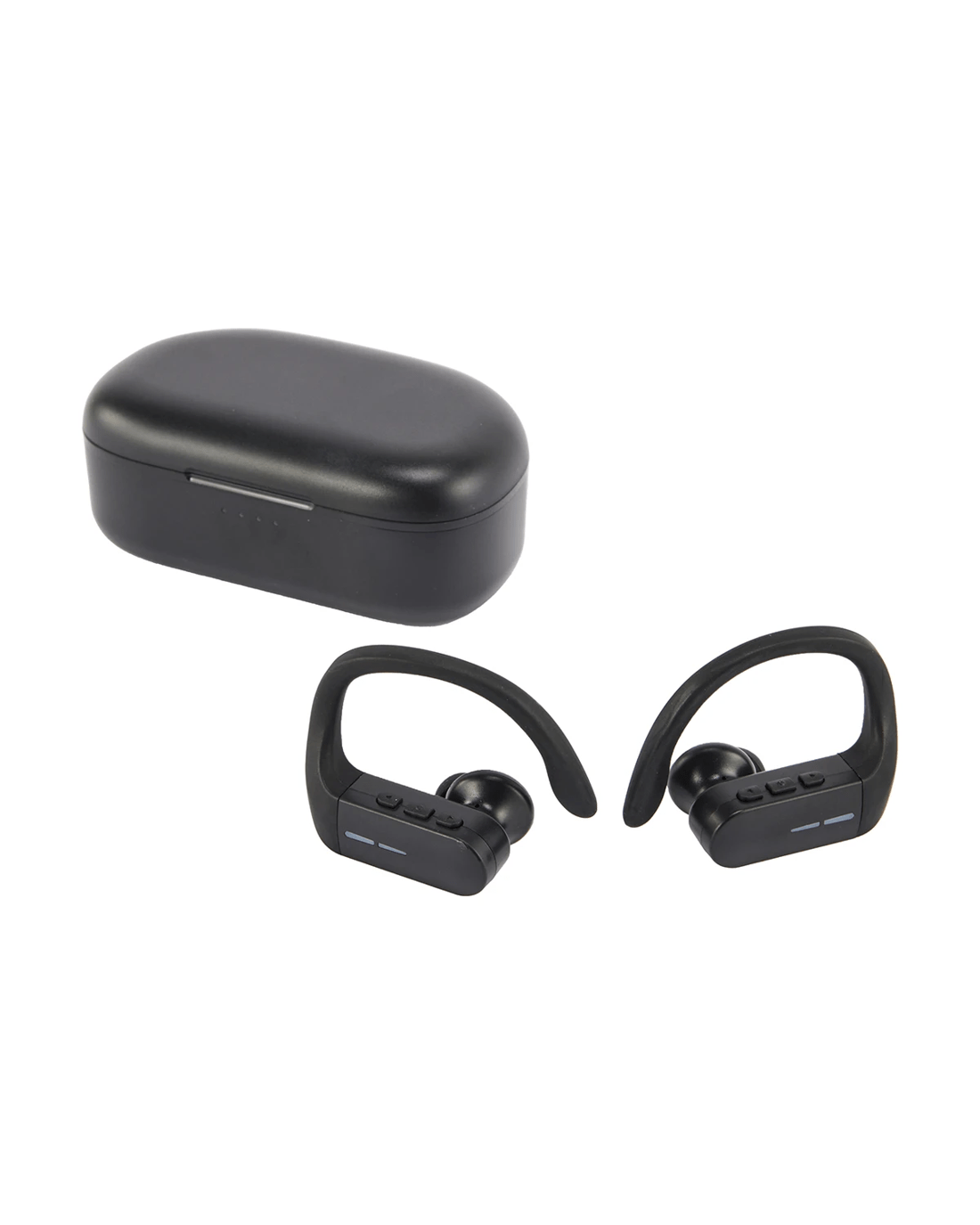 1 True Wireless Sport Earbuds - Black, 1 of 7