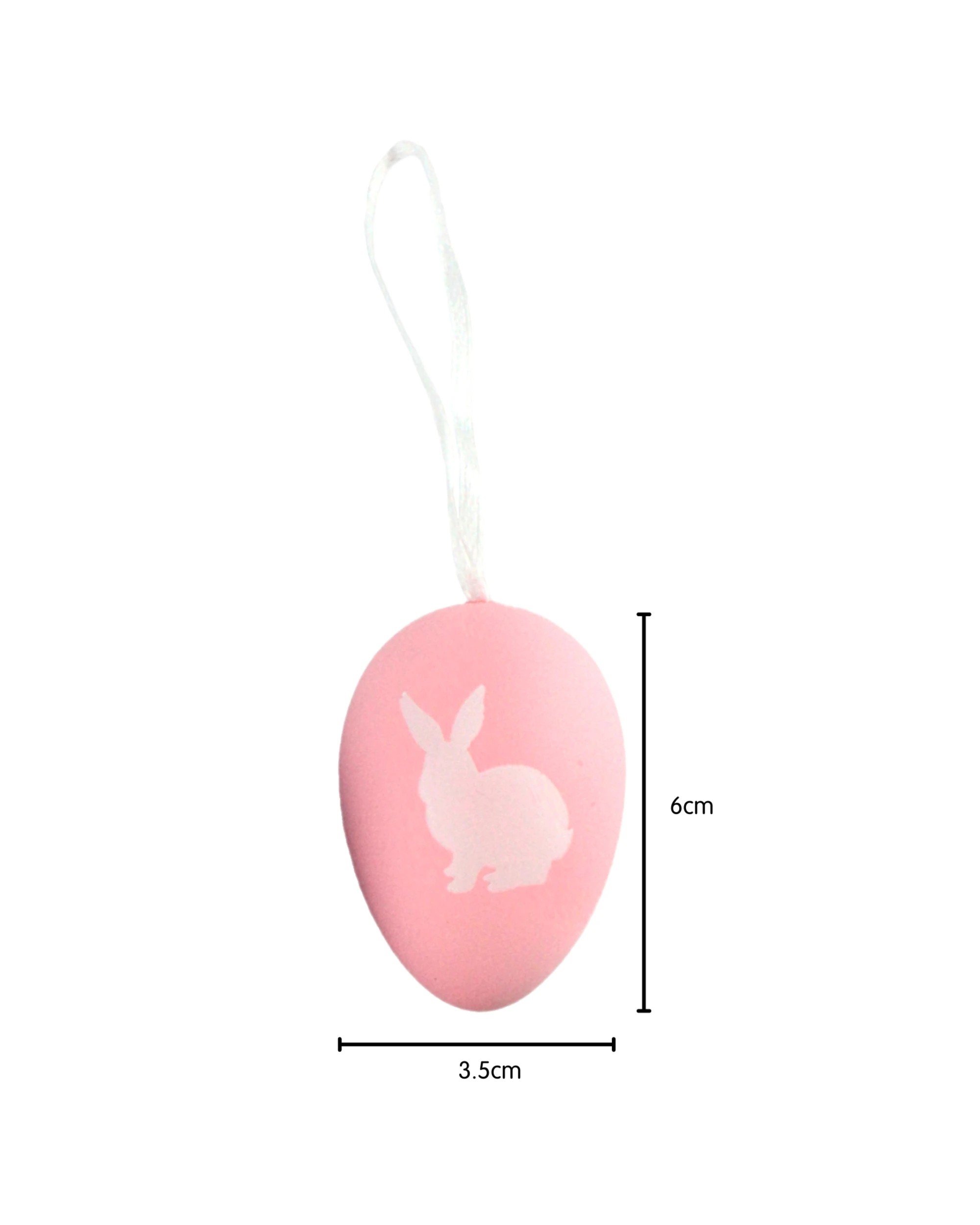 2 Design Group Easter Rabbit Hanging Egg Decorations Pack of 6Multi - Multi, 2 of 4
