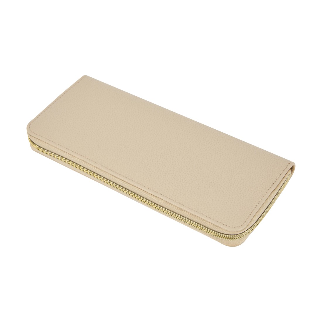 3 Zip Jewellery Wallet - Taupe, 3 of 7