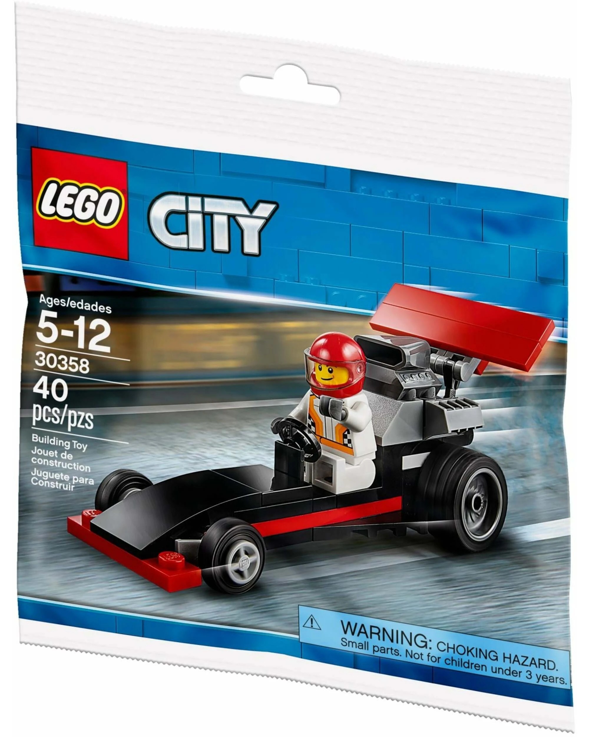 1 LEGO 30358 City Dragster - Speed Champion Race Car, 1 of 1