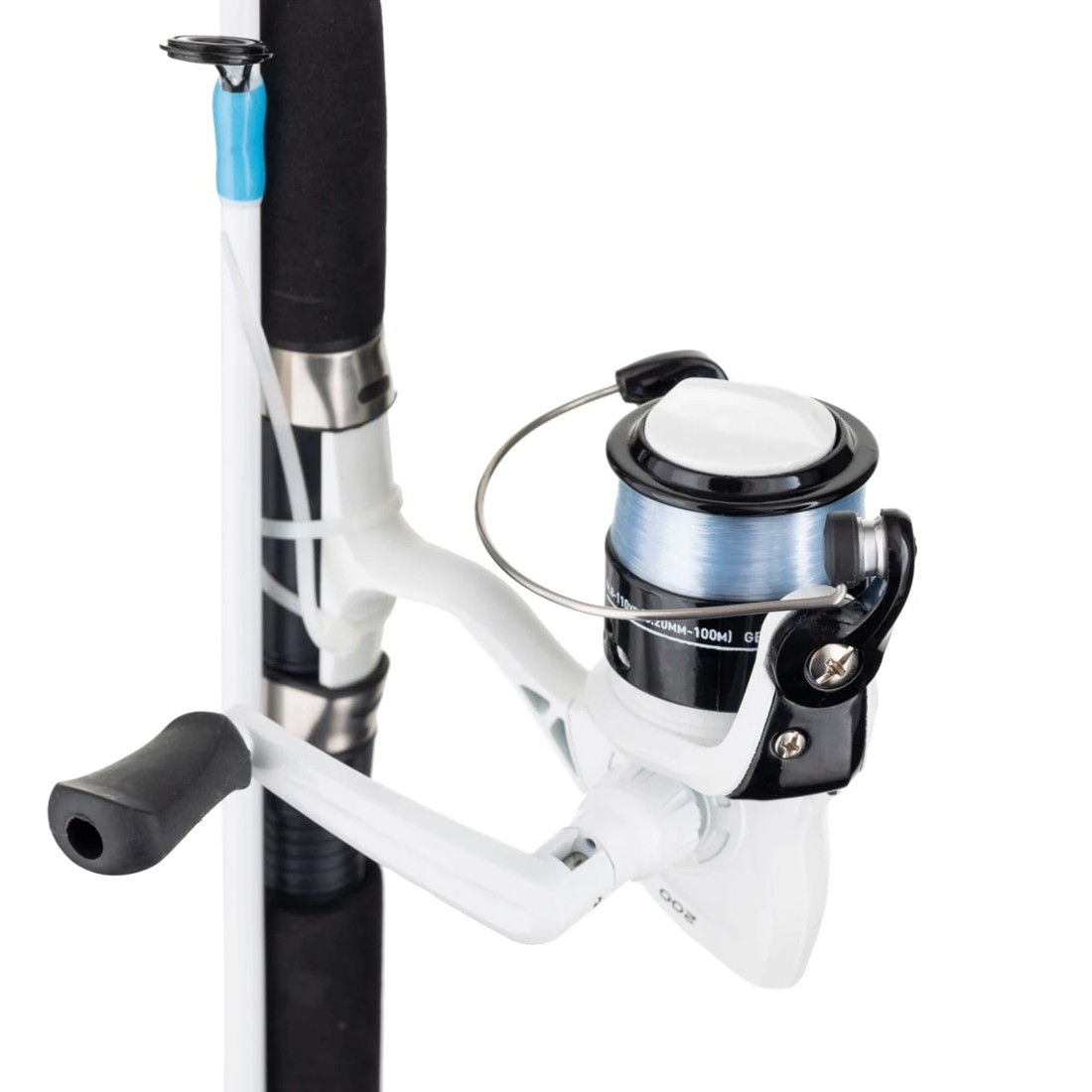 5 Jarvis Walker Ultimate Sidekick Junior Spin Combo - 6ft., Blue and White, 5 of 6