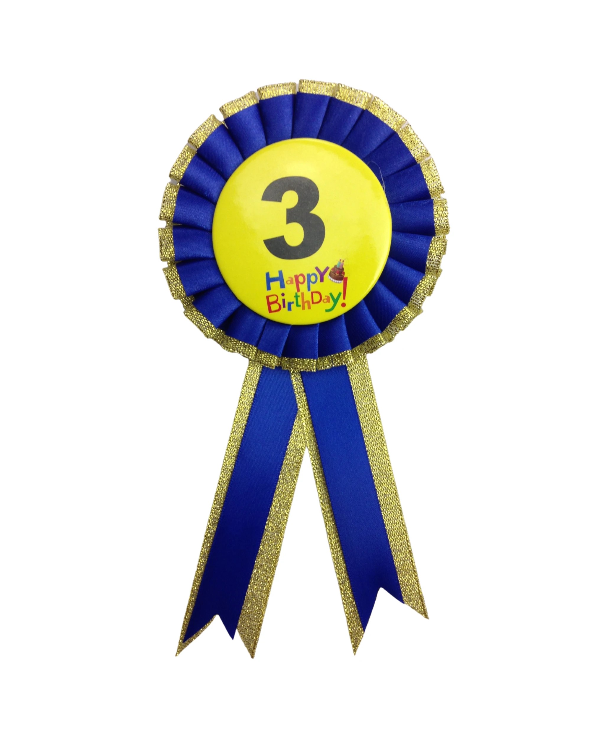 2 BR Costumes Birthday Badge Party Favour Award Rosette for Kids, 2 of 2