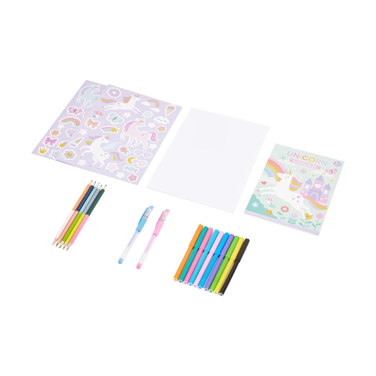 3 30 Piece Unicorn Fun Activity Case, 3 of 10