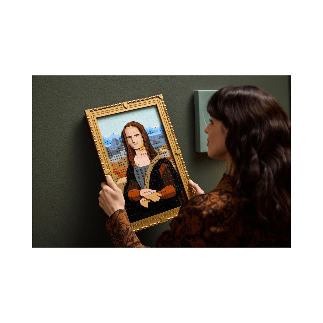 4 The LEGO Group LEGO Art Mona Lisa - 31213, 4 of 10