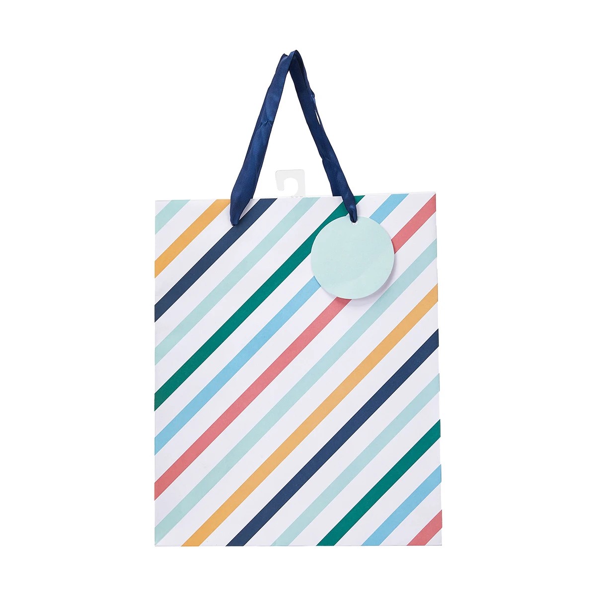 2 Stripe Gift Bag - Large, 2 of 7