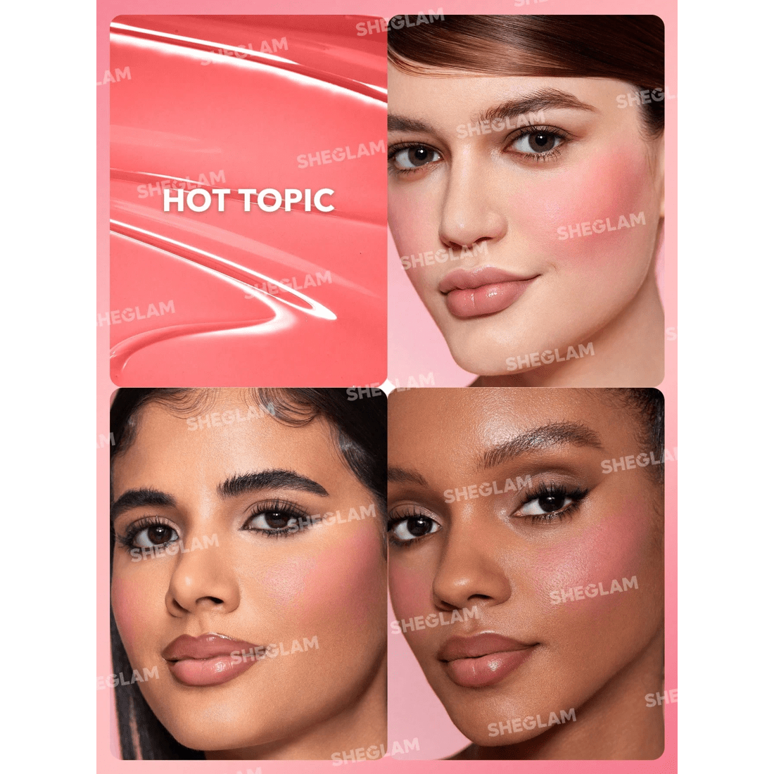 2 SHEGLAM Color Bloom Liquid Blush - Hot Topic, 2 of 6