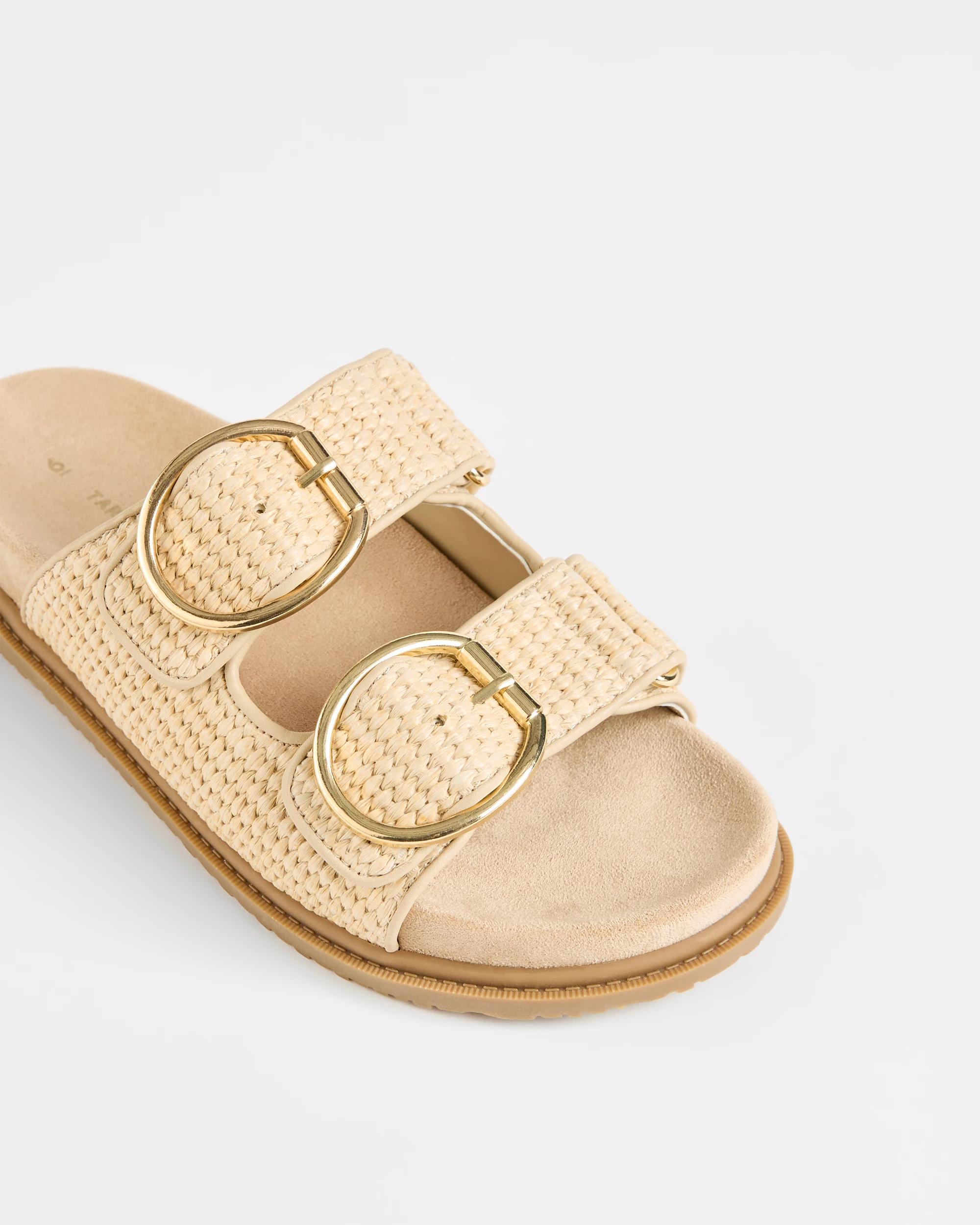 2 Target Womens Textured Strap Moulded Sandal - Talia NATURAL, 2 of 3