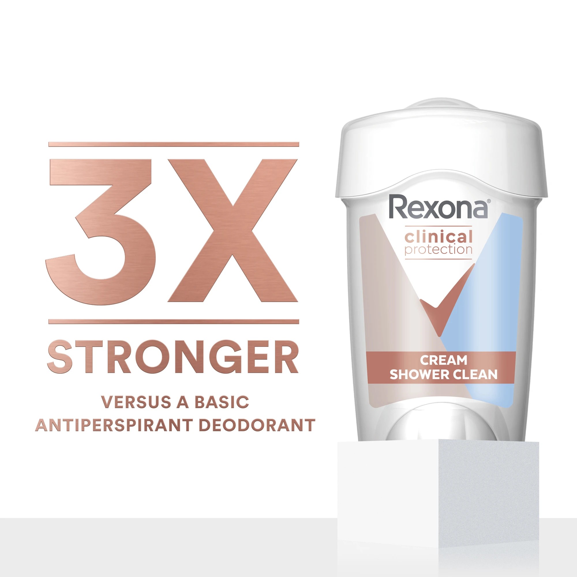 9 Rexona Shower Clean Clinical Protection Antiperspirant 45ml, 9 of 10