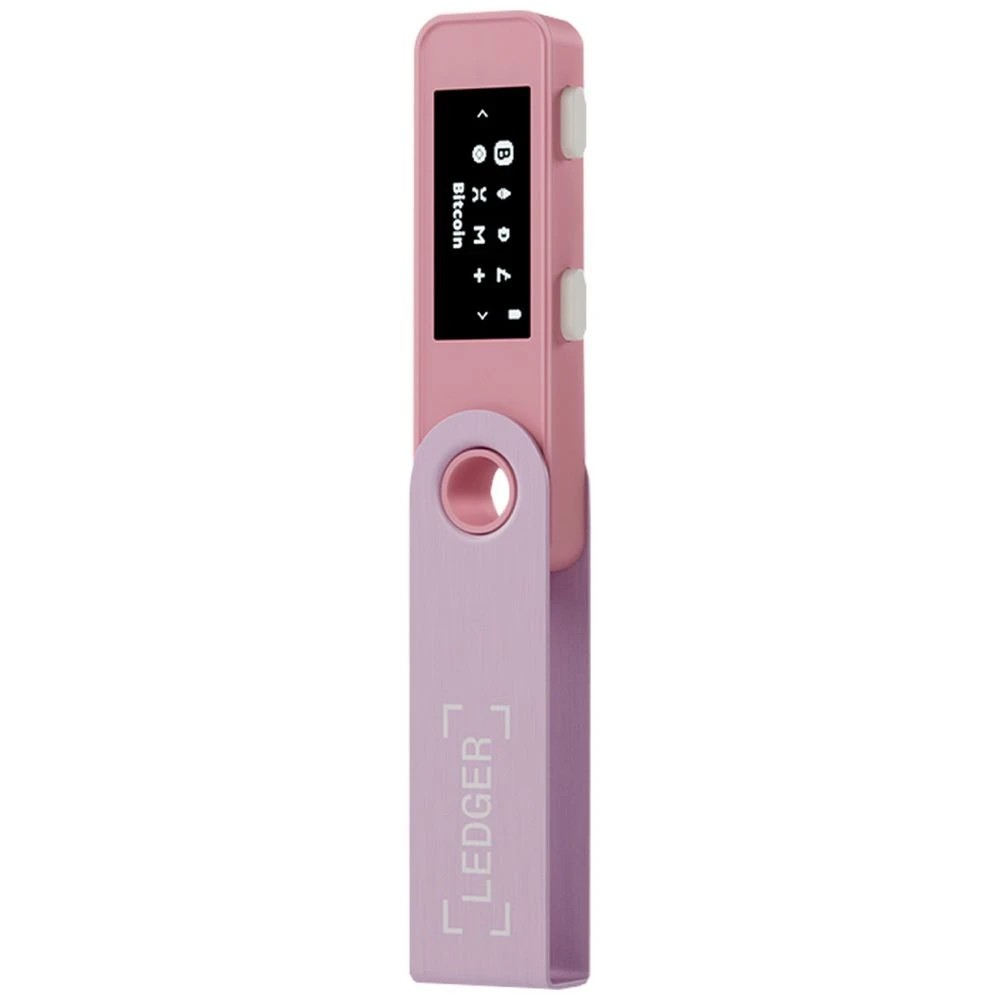 4 Ledger Nano S Plus Crypto Wallet Pastel Pink, 4 of 5
