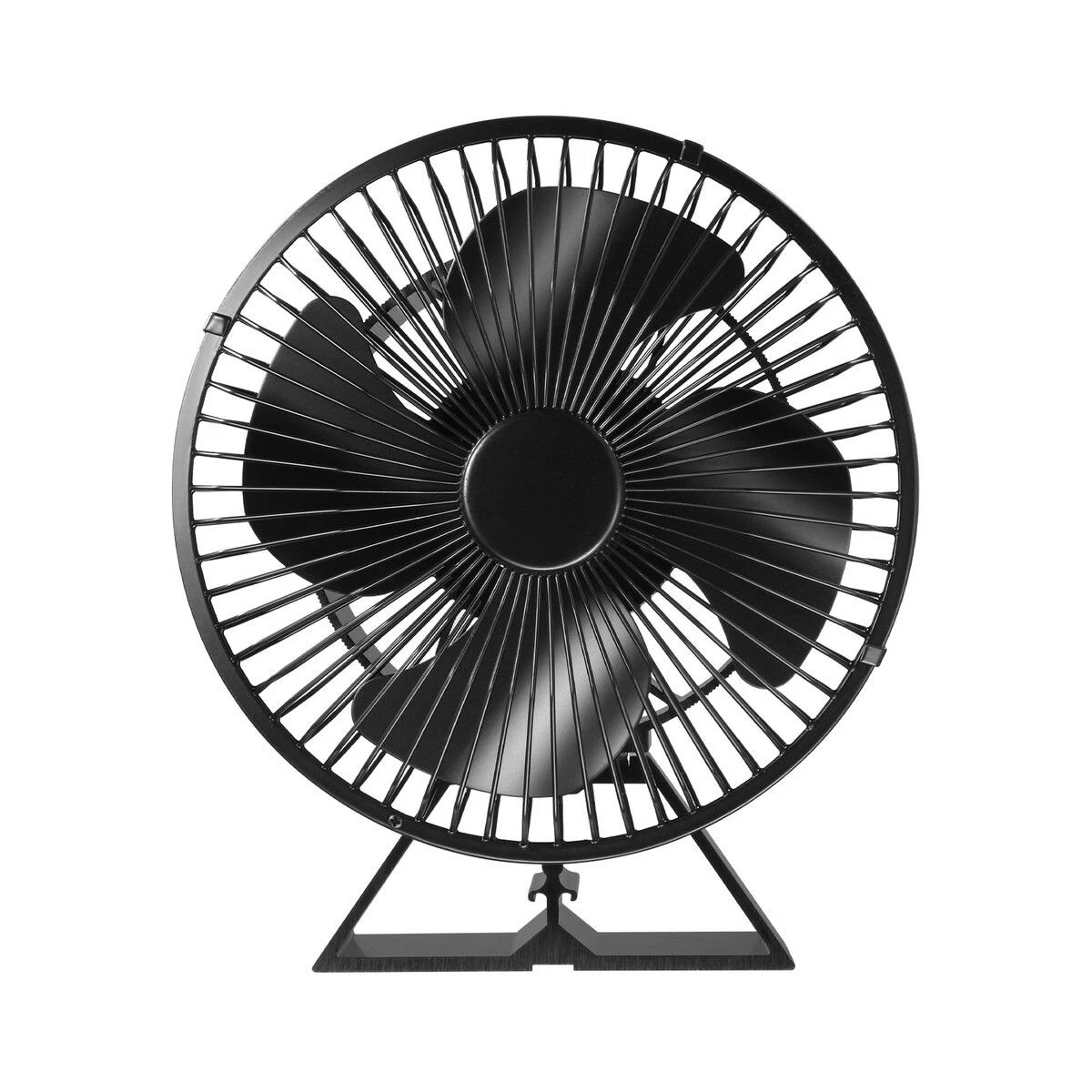 3 AUSWAY Stove Fan Heat Powered Blade Fireplace Top Wood Burning Log, 3 of 3