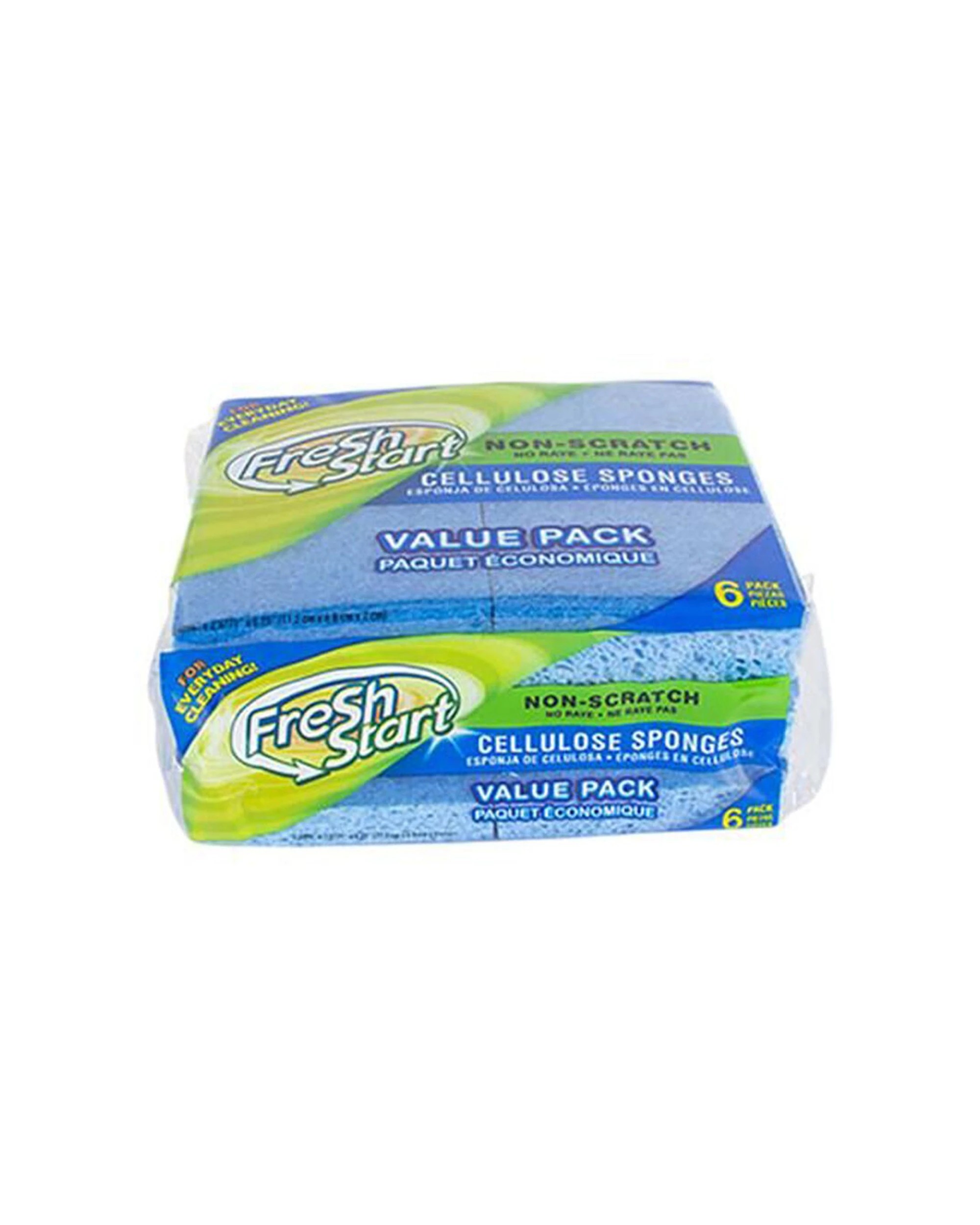 2 Fresh Start 5x 6pc Non Scratch Dishwashing Sponge Scour Pads Value Pack - Blue, 2 of 5