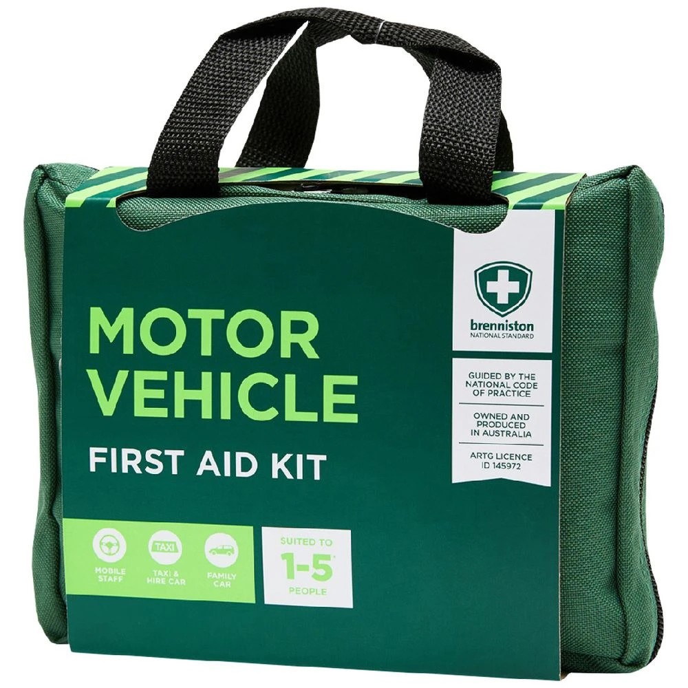 1 Brenniston Motor Vehicle First Aid Kit, 1 of 3