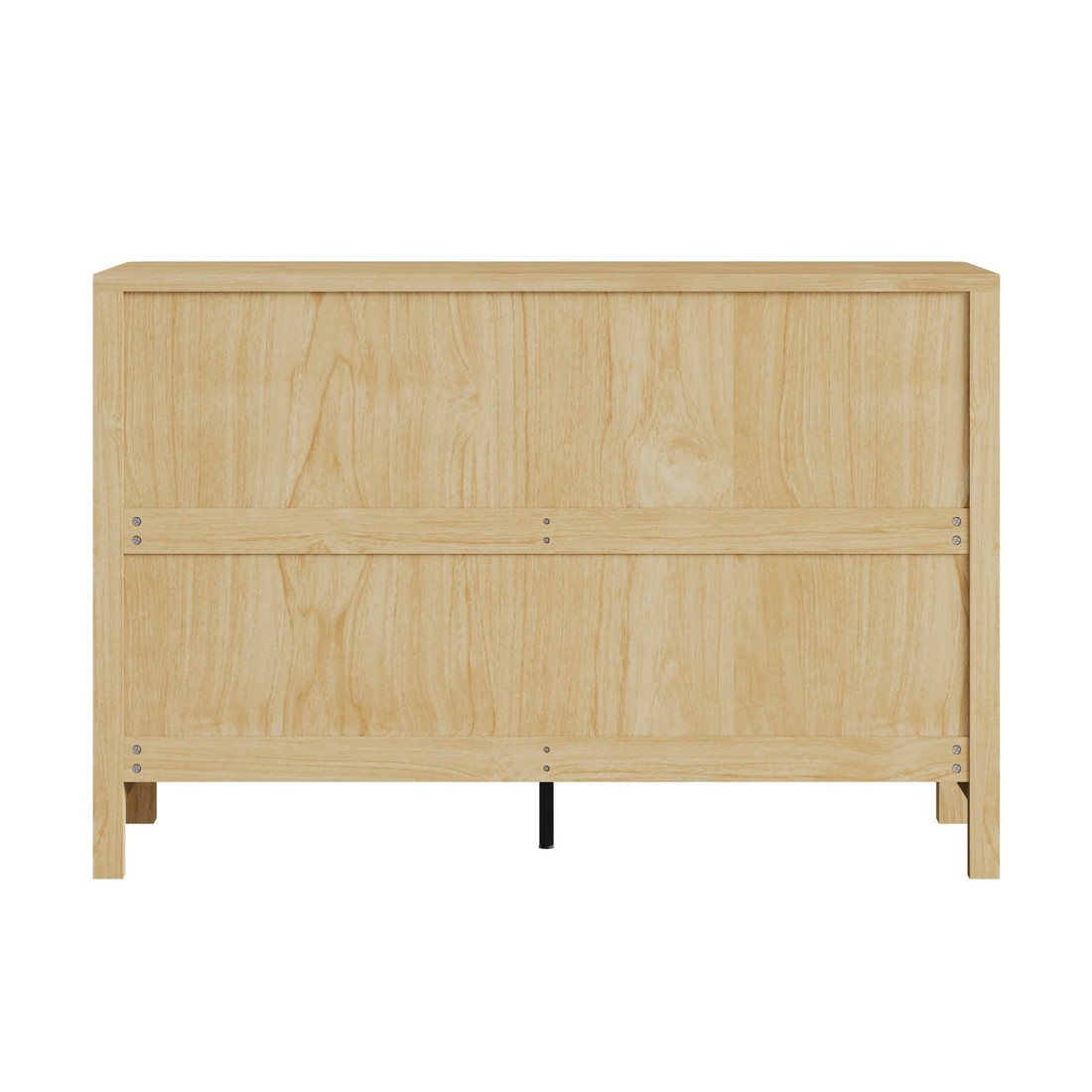 9 Oikiture 6 Chest Of Drawers Dresser Lowboy Storage Cabinet
 - Natural, 9 of 10